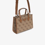 Guess Izzy Zip 54220 Kadın Kahverengi Tote Çanta
