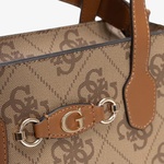 Guess Izzy Zip 54220 Kadın Kahverengi Tote Çanta