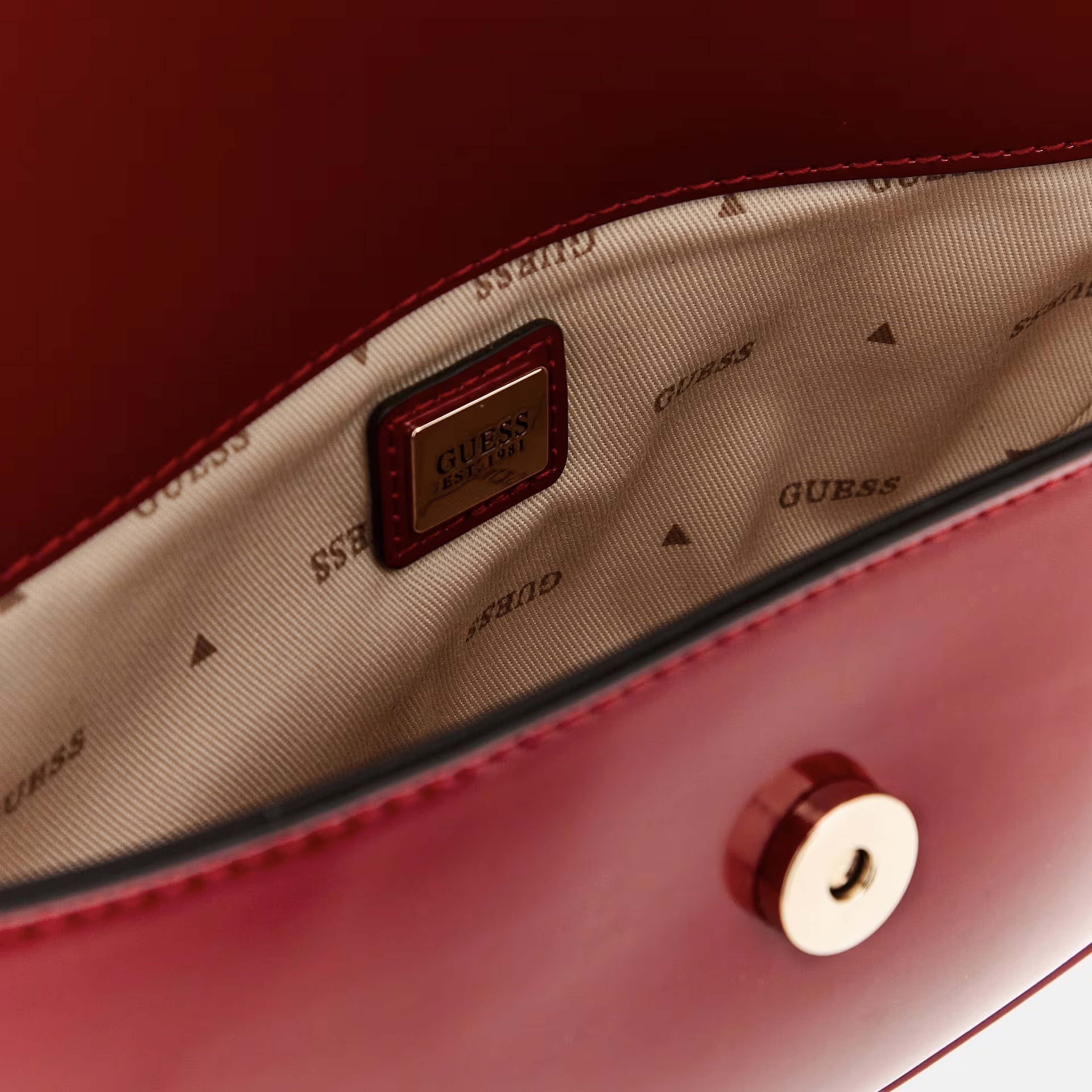 Guess Arnela Girlfriend 96780 Kadın Kırmızı Omuz Çantası