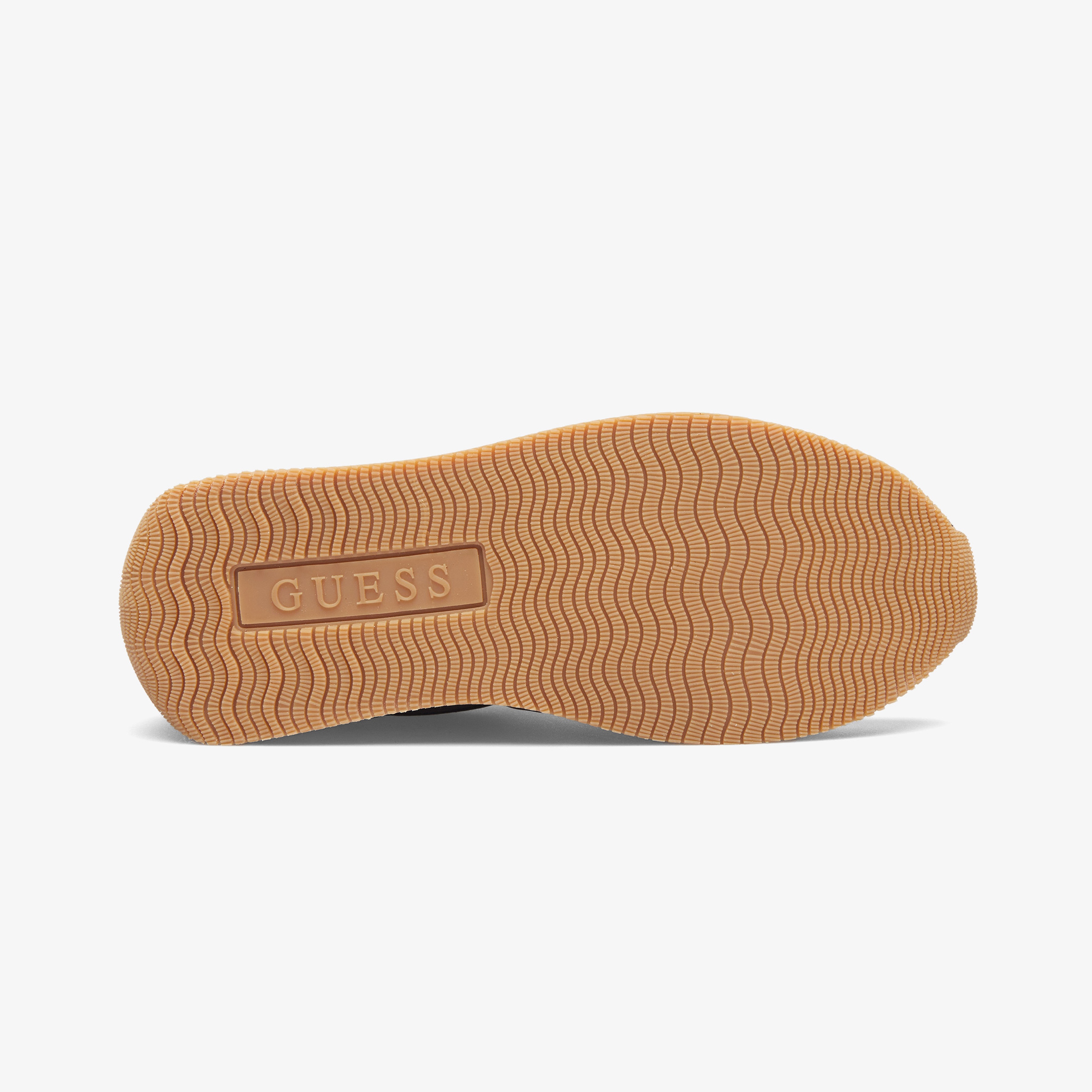 Guess Skroll Suede Kadın Siyah Sneaker