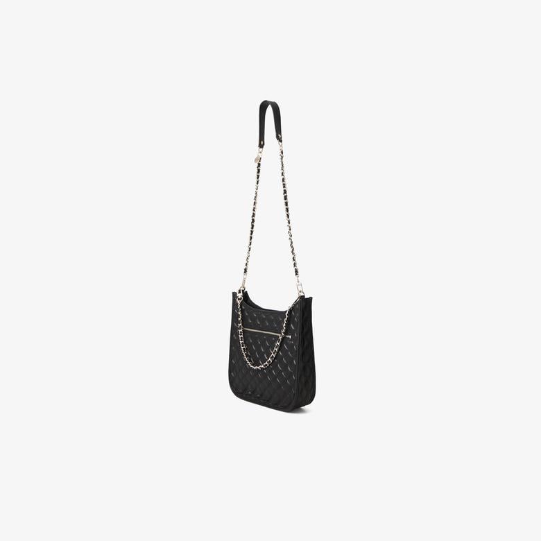 Guess Spark Micro Mini Giully Bucket Crossbody Kadın Siyah Çapraz Çanta