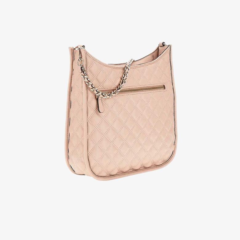 Guess Spark Micro Mini Giully Bucket Crossbody Kadın Pembe Çapraz Çanta