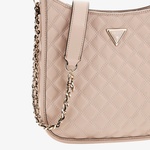 Guess Spark Micro Mini Giully Bucket Crossbody Kadın Pembe Çapraz Çanta