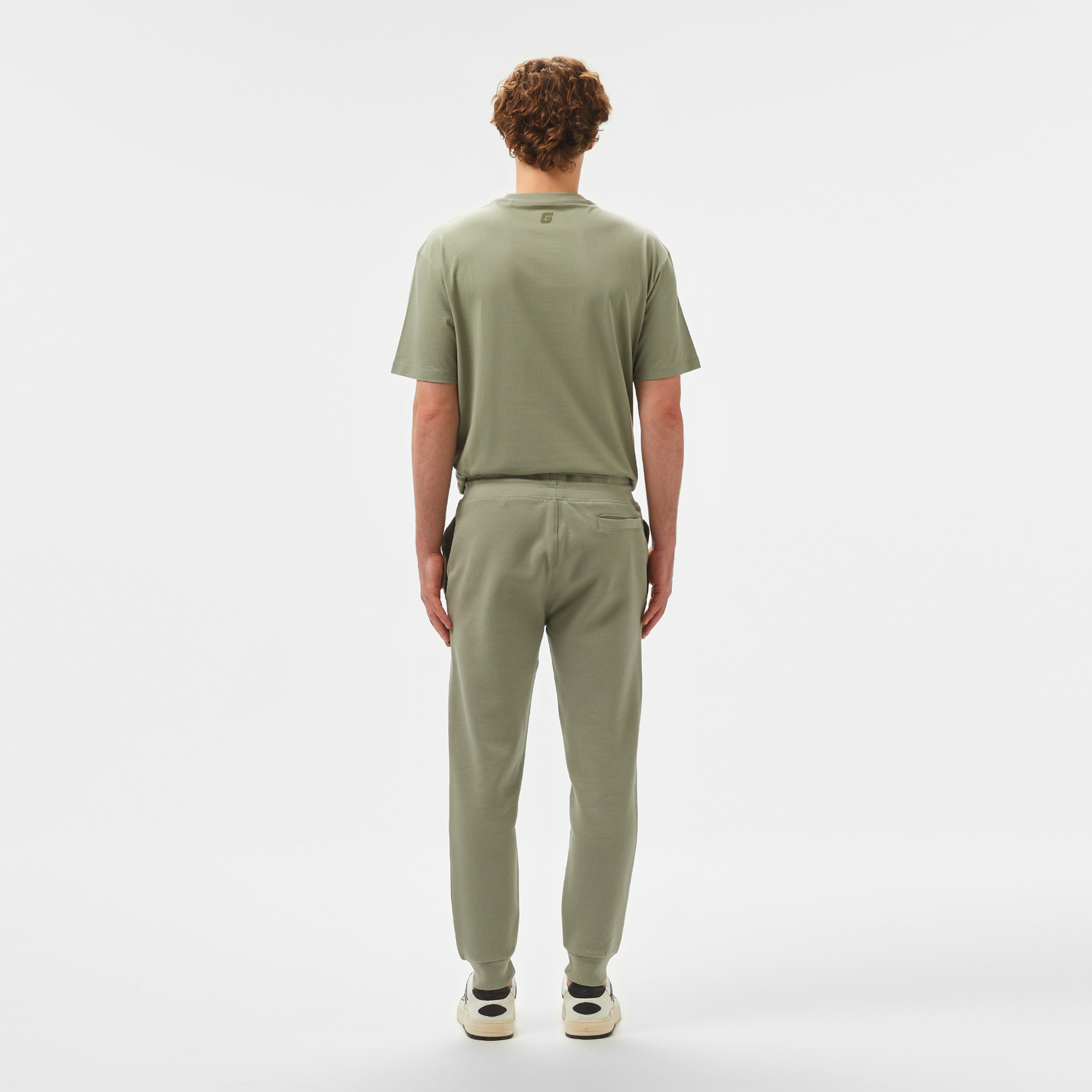 Guess Aldwin Long Organiccle 365 Erkek Yeşil Eşofman Altı