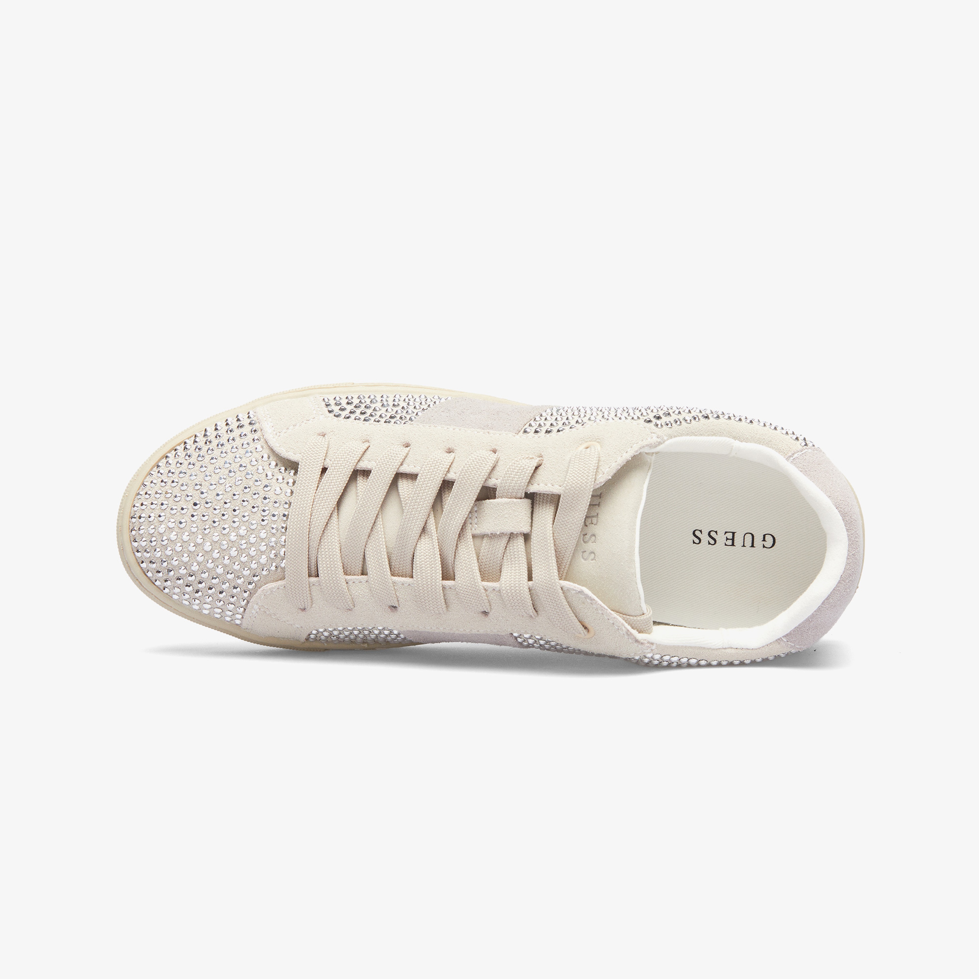 Guess Toda Suede Kadın Beyaz Sneakers