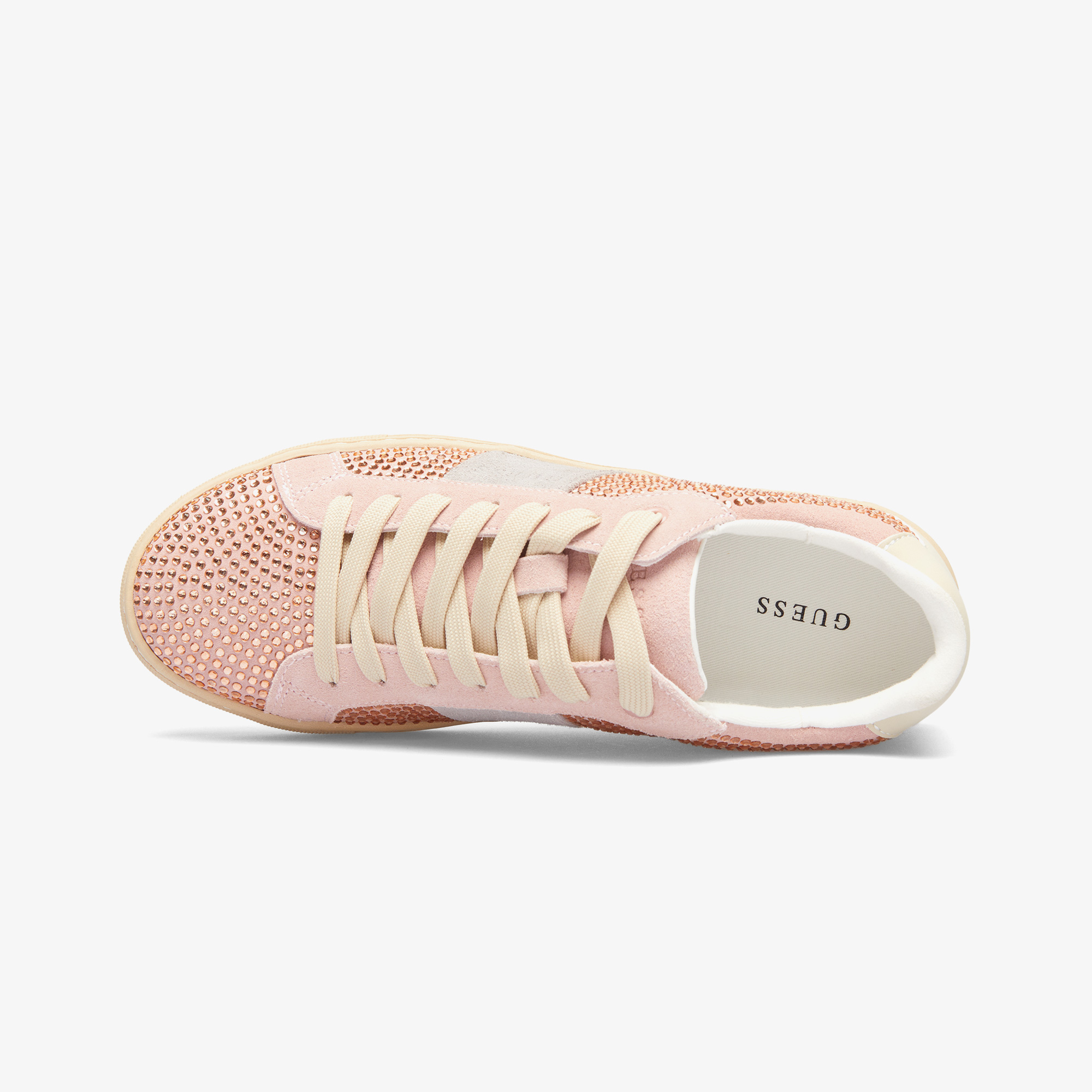 Guess Toda Suede Kadın Pembe Sneakers