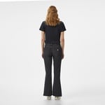 Guess G09 Bootcut Eco Regen Vilma Wht/Blk Kadın Siyah Jean