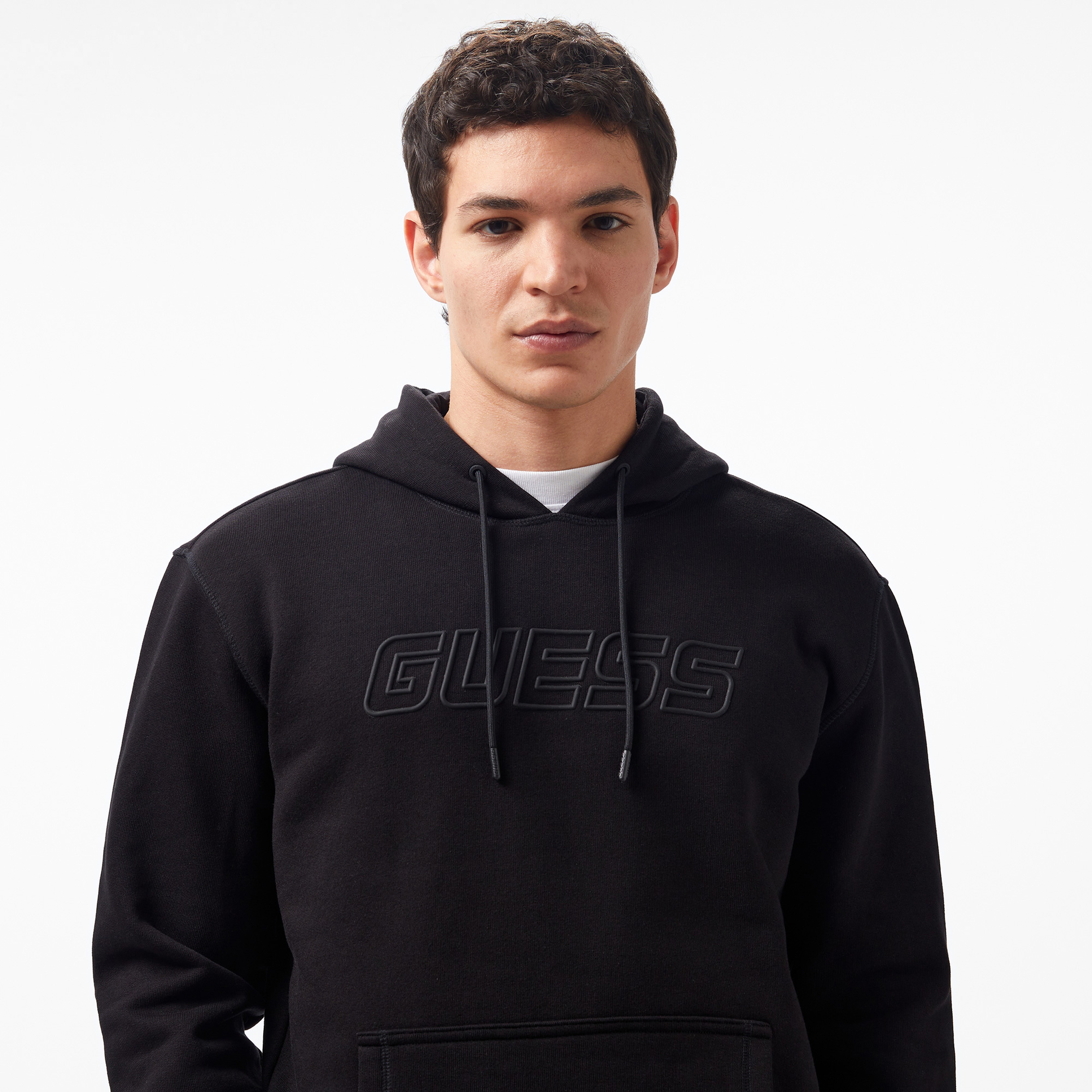 Guess Erkek Siyah Sweatshirt