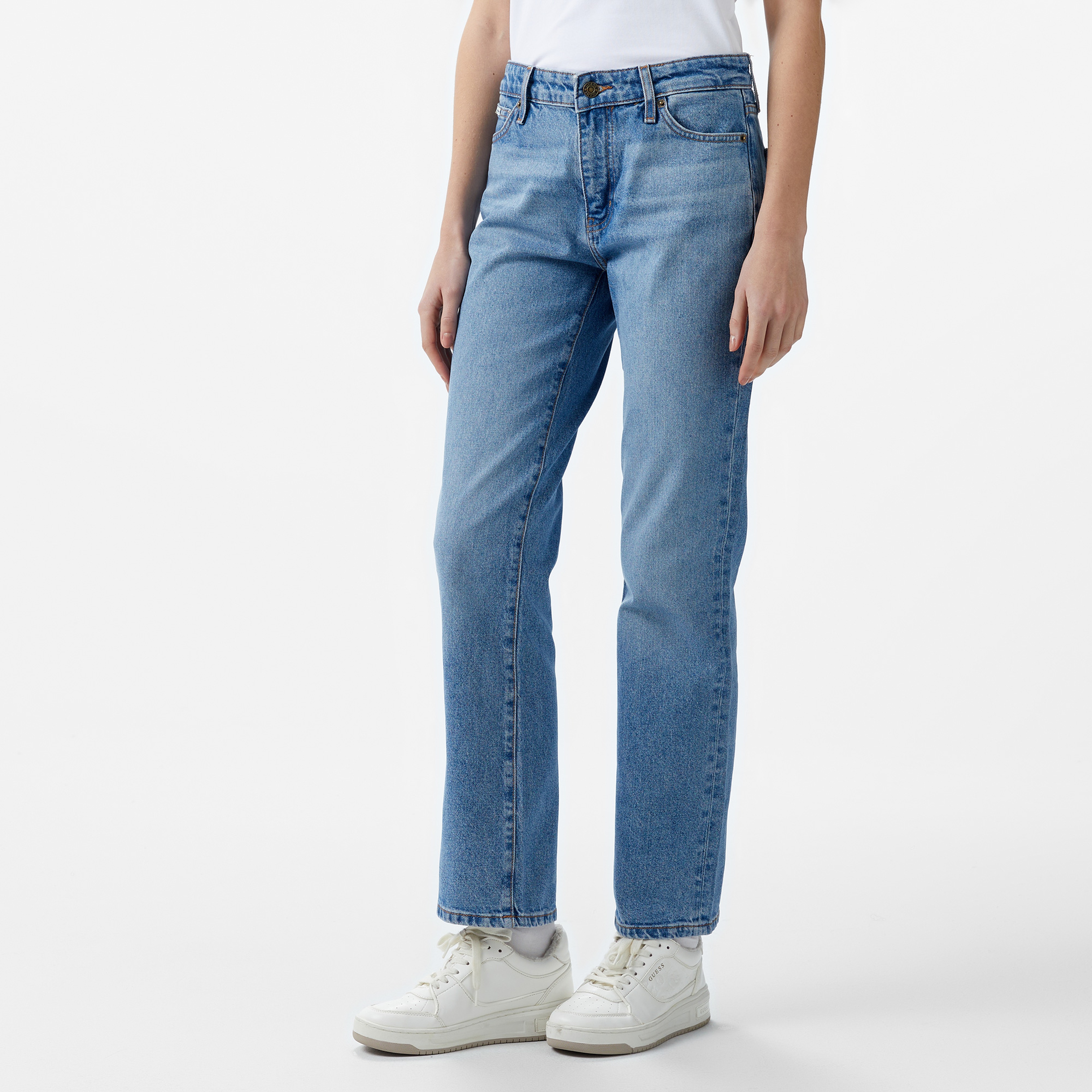 Guess Kadın Mavi Jean