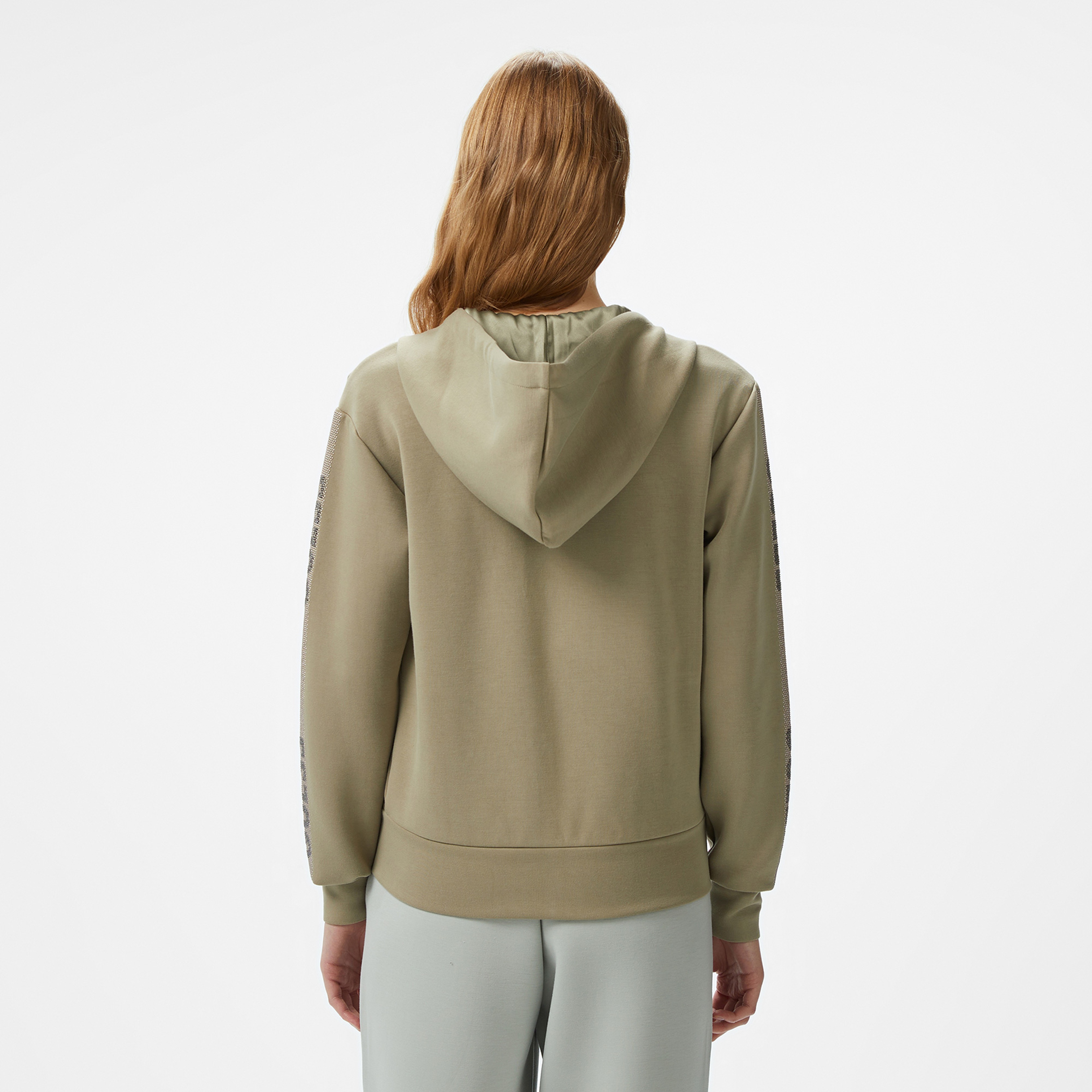 Guess Kadın Haki Sweatshirt