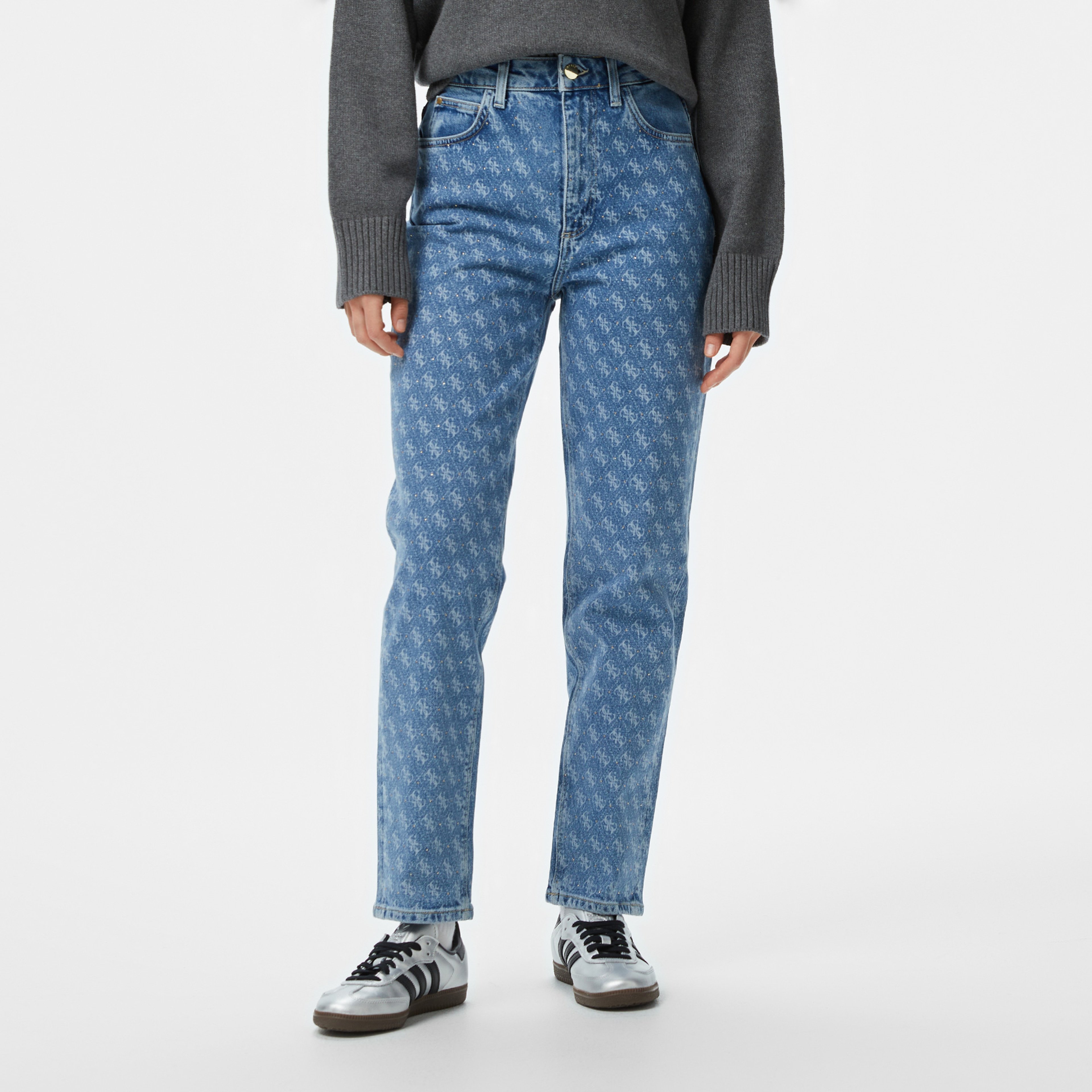 Guess Kadın Renkli Jean