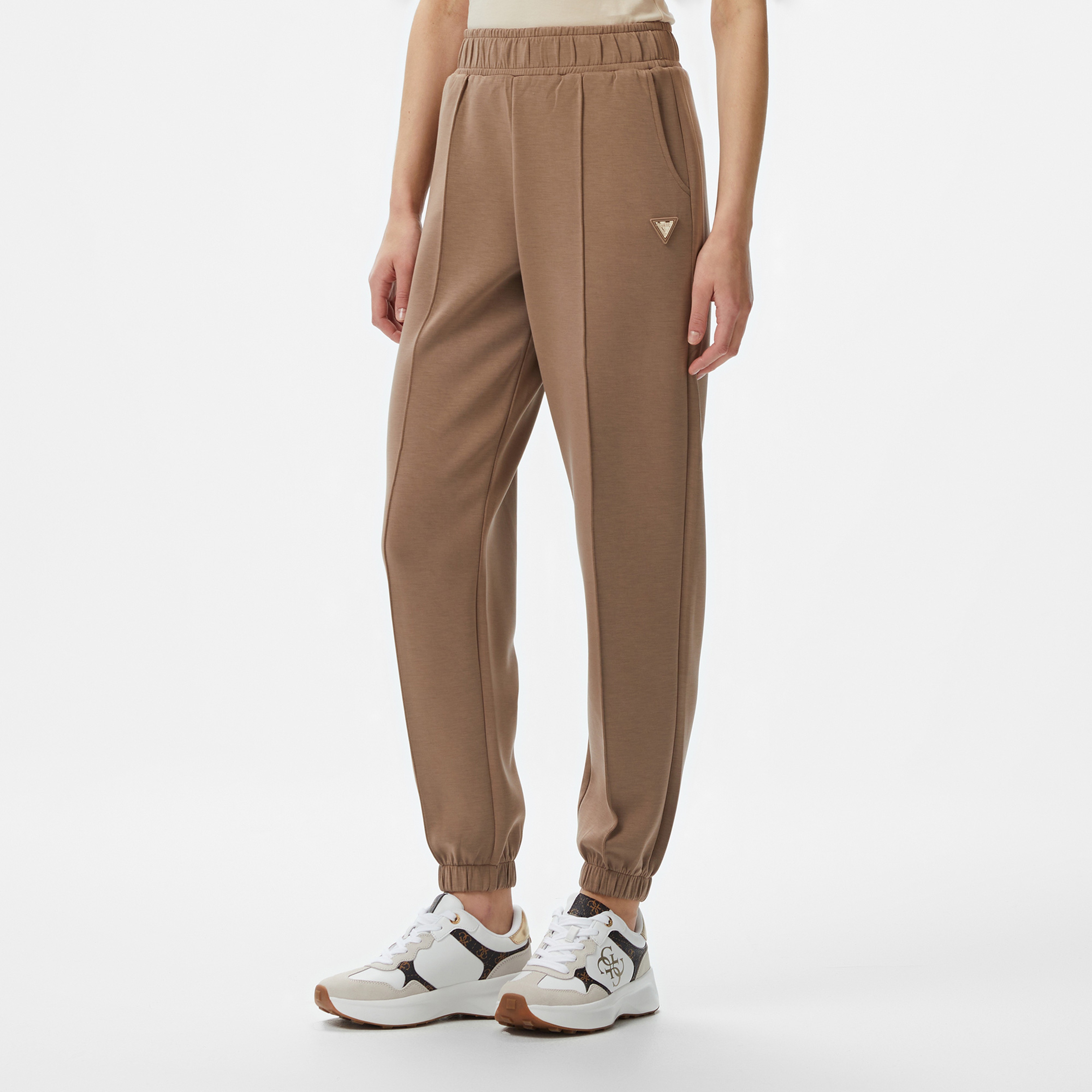 Guess Olympe Jogger Eco Modal Midweight Scuba Kadın Renkli Eşofman Altı