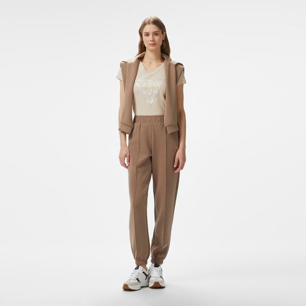 Guess Olympe Jogger Eco Modal Midweight Scuba Kadın Renkli Eşofman Altı