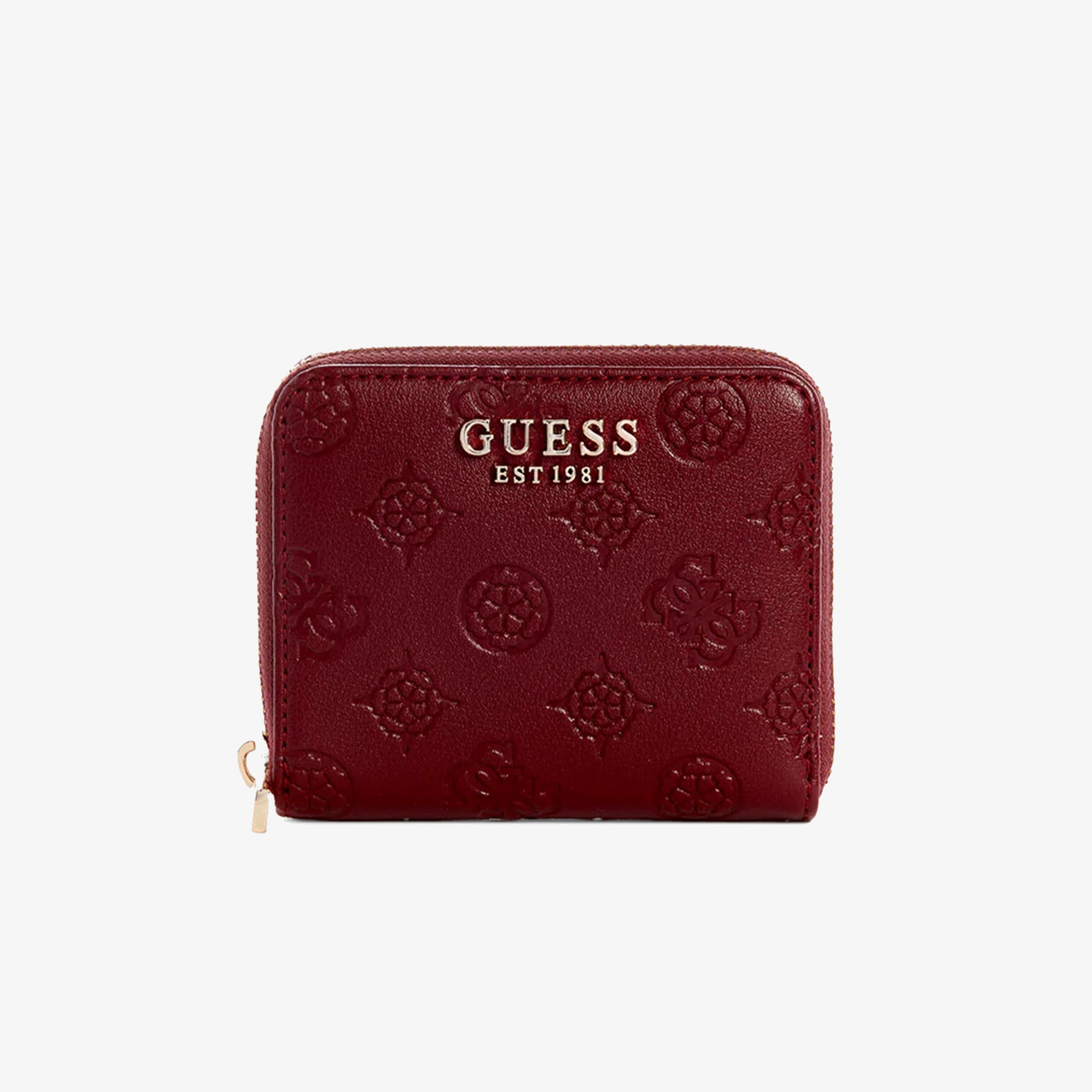 Guess Gerty Small Zip Gerty Small Zip Around Kadın Bordo Cüzdan