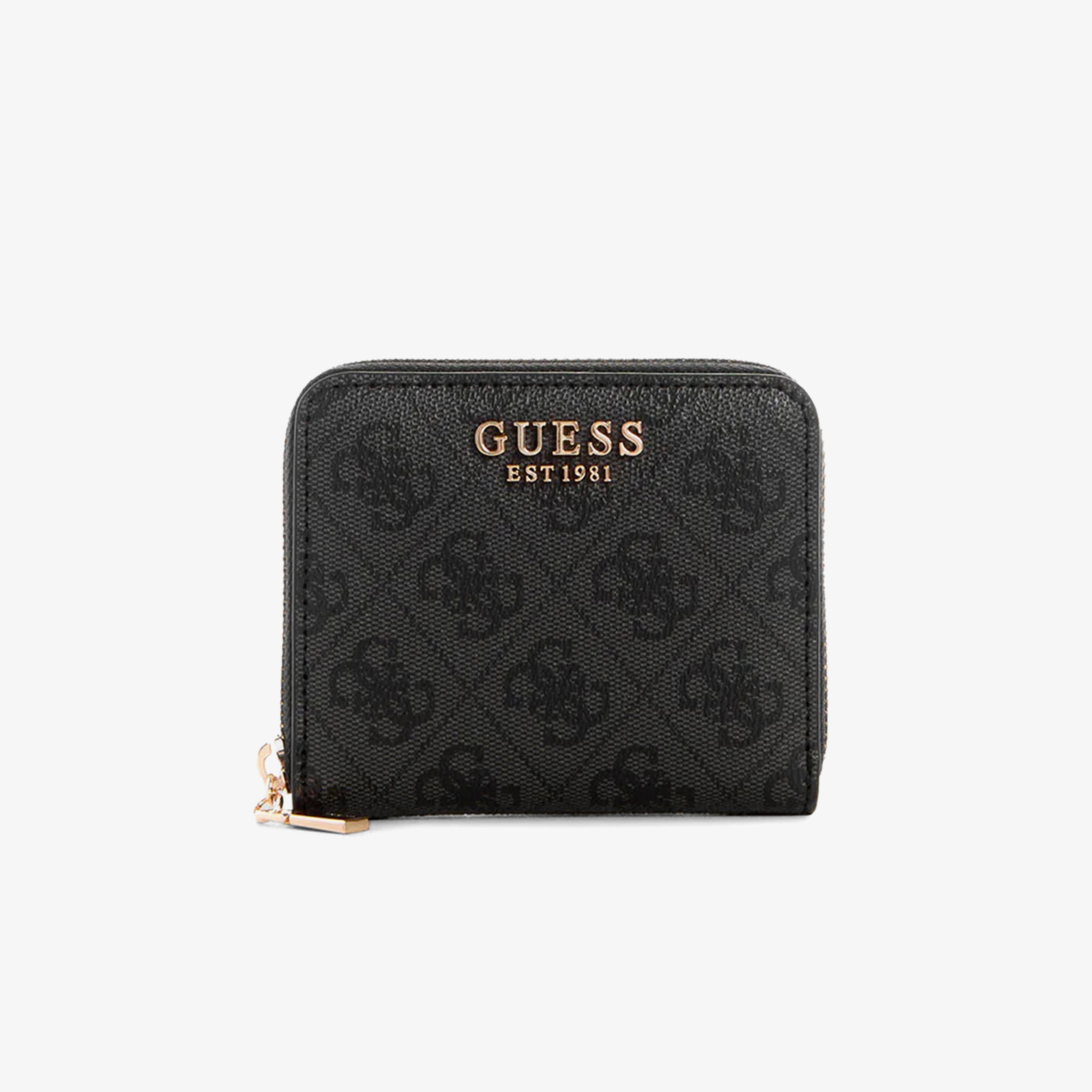 Guess Laurel Phone Cro Laurel Small Zip Around Kadın Antrasit Cüzdan