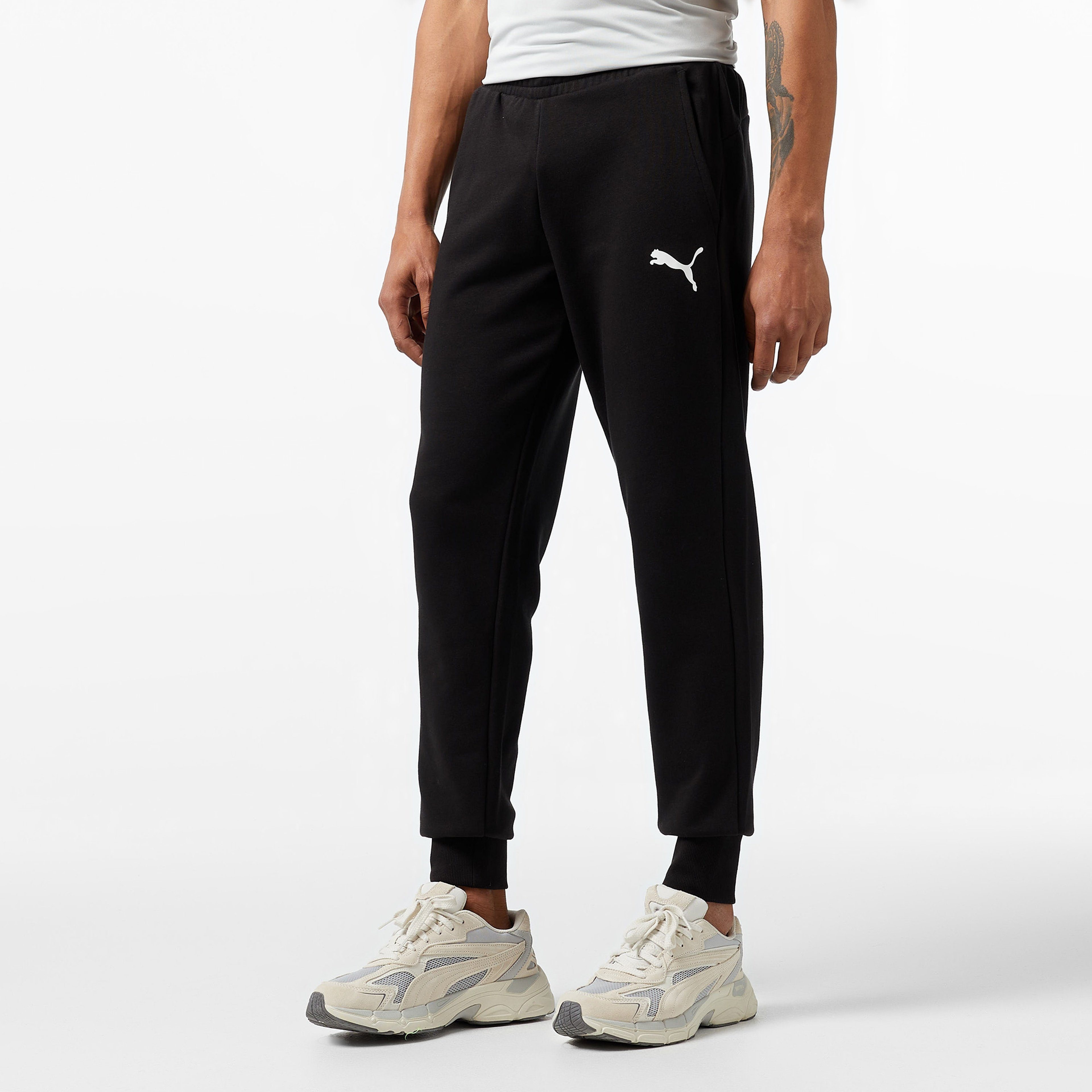 Puma Essential Logo Erkek Siyah Eşofman Altı