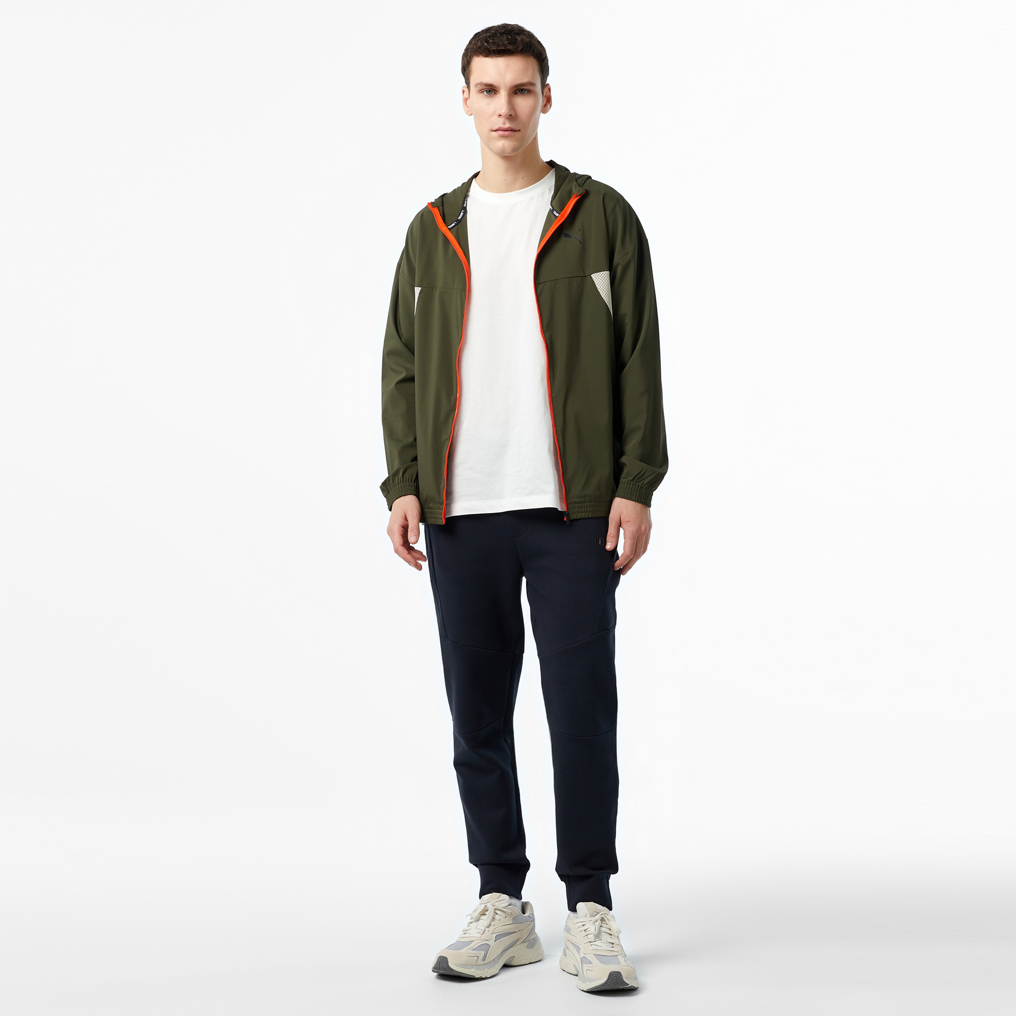 Puma Fıt Erkek Yeşil Günlük Ceket