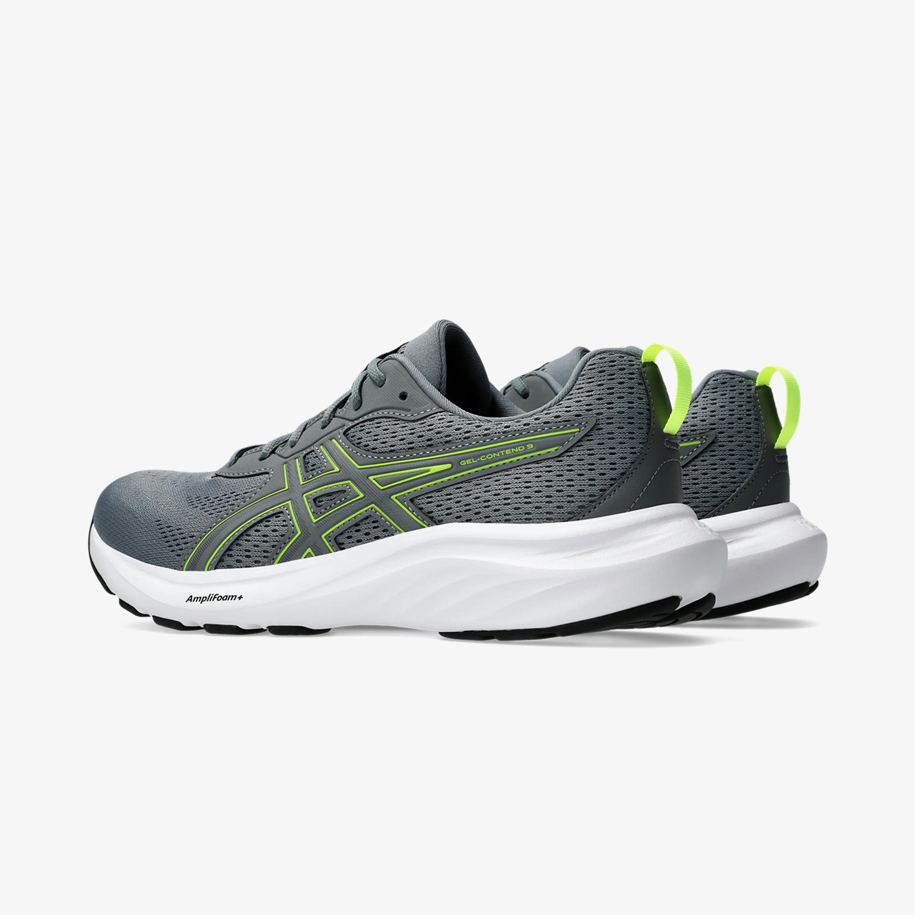 Asics Gel Contend 9 Erkek Gri Koşu Ayakkabısı