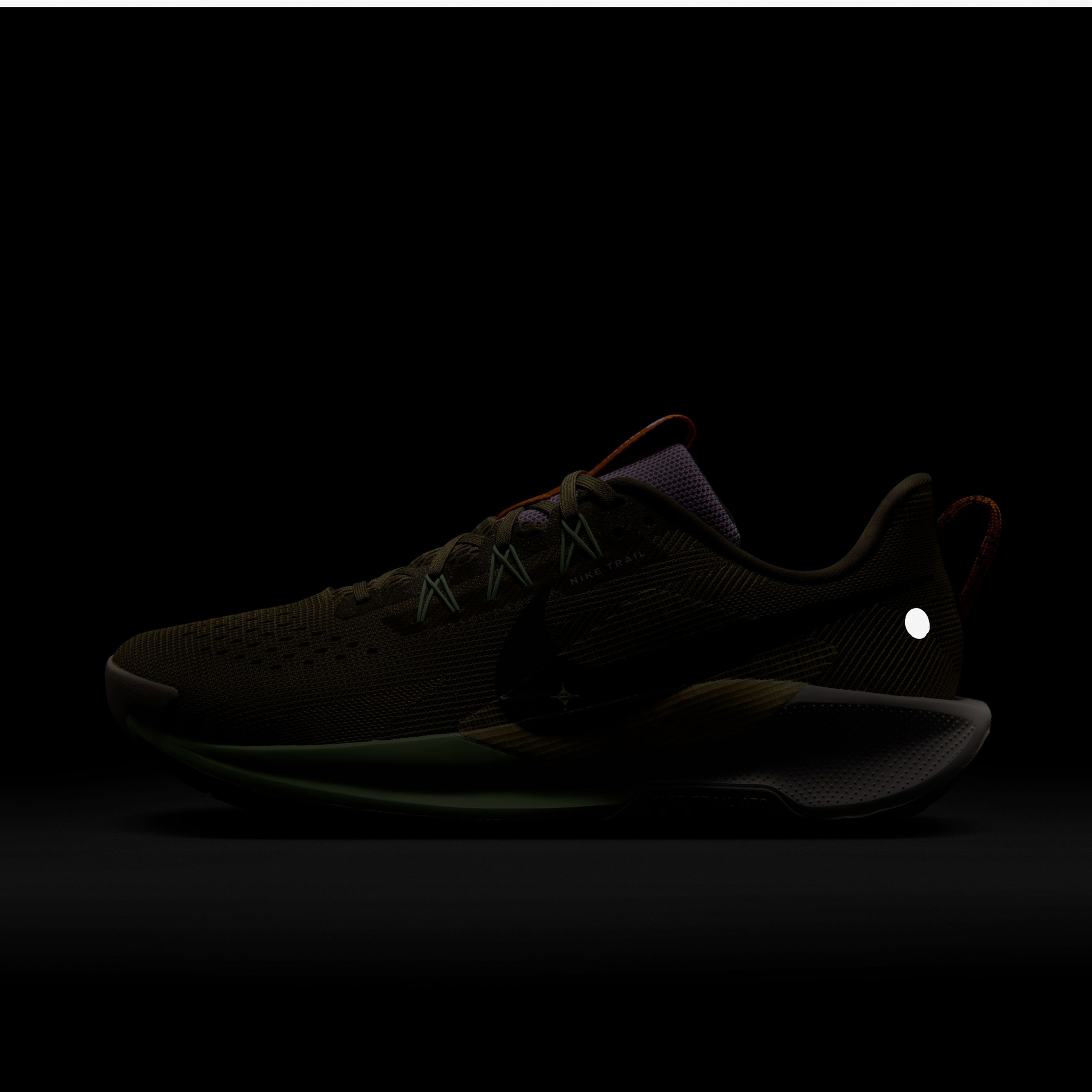 Nike React Pegasus Trail 5 Erkek Yeşil Koşu Ayakkabısı