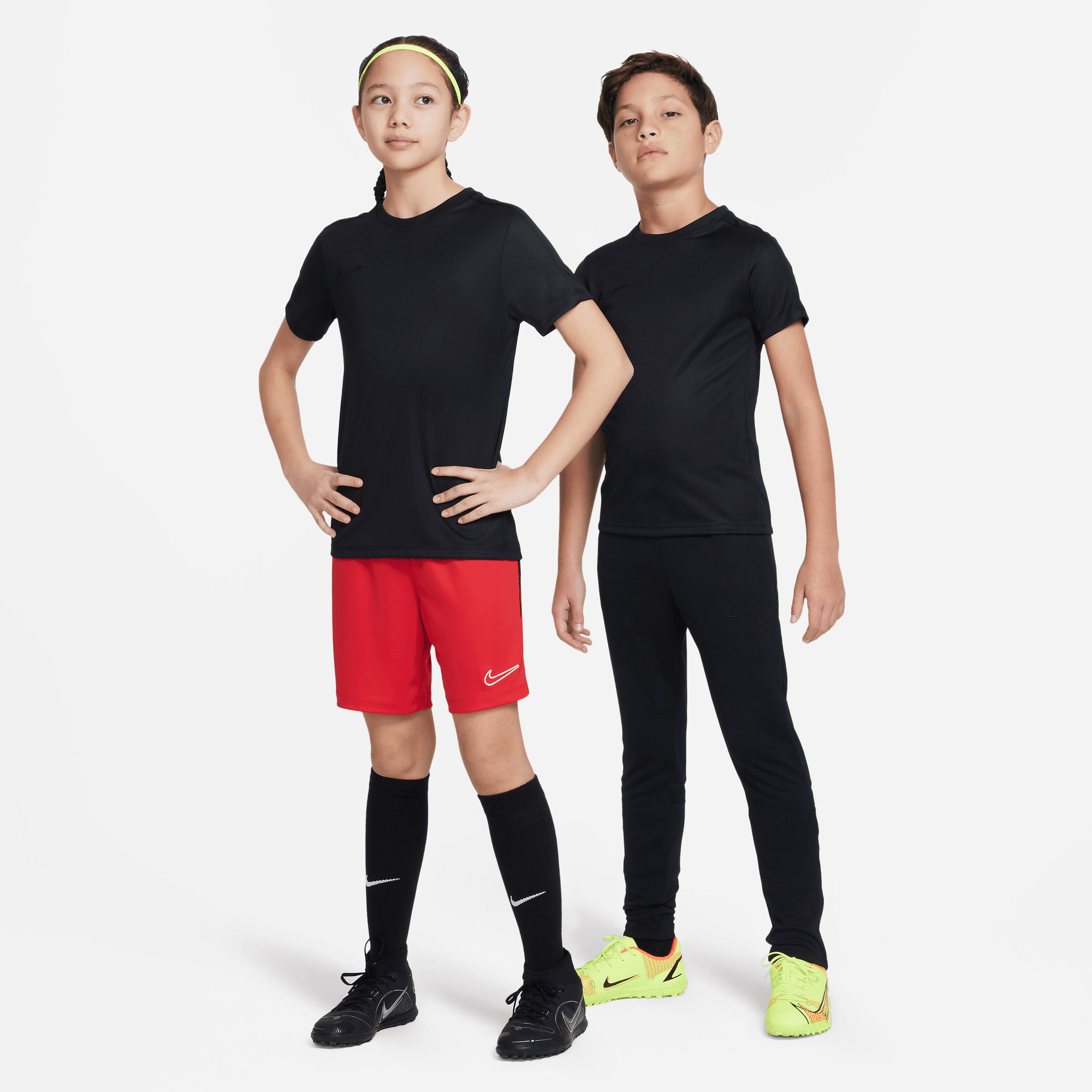 Nike Dri-Fıt Academy23 Çocuk Siyah Futbol T-Shirt