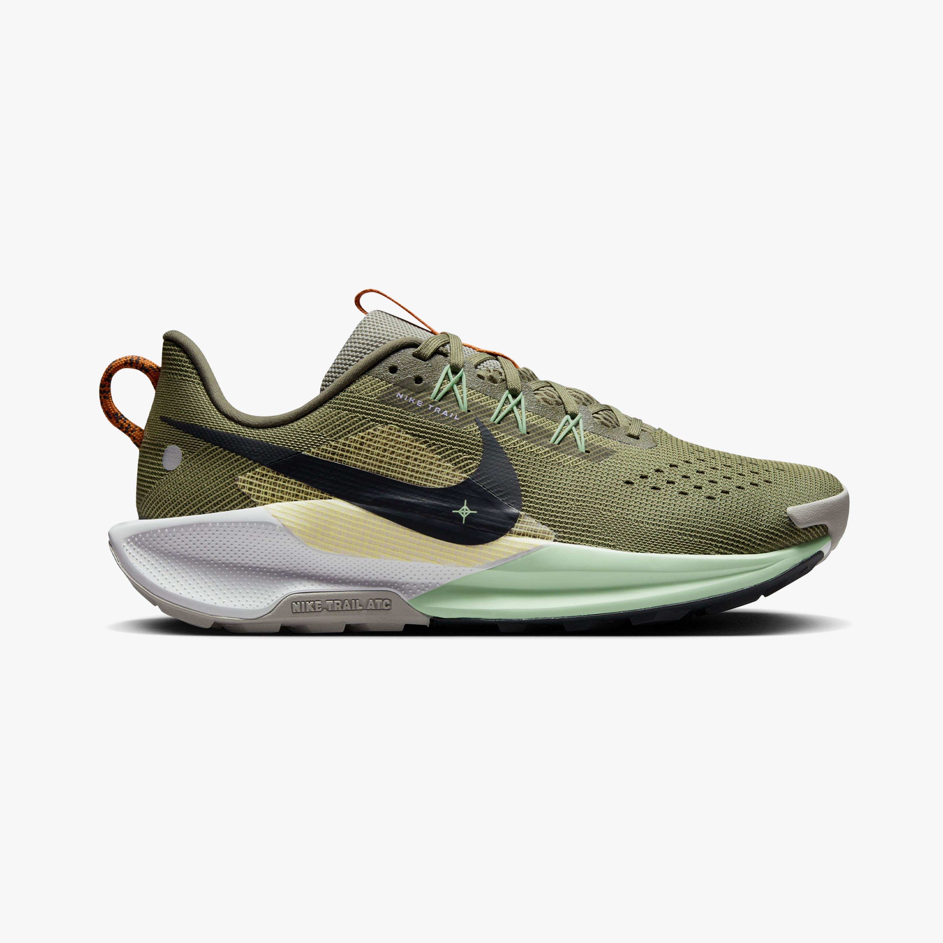 Nike React Pegasus Trail 5 Erkek Yeşil Koşu Ayakkabısı