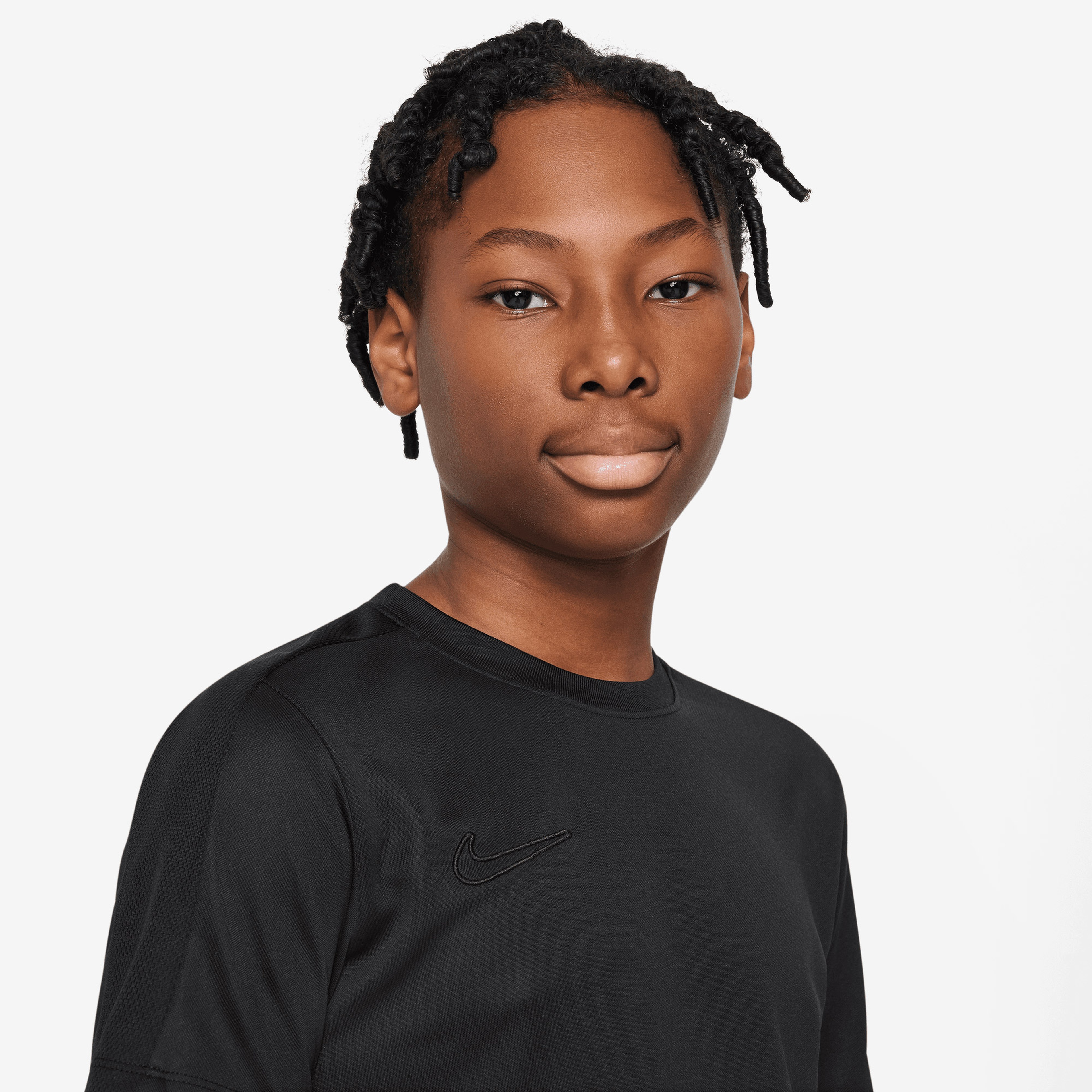 Nike Dri-Fıt Academy23 Çocuk Siyah Futbol T-Shirt