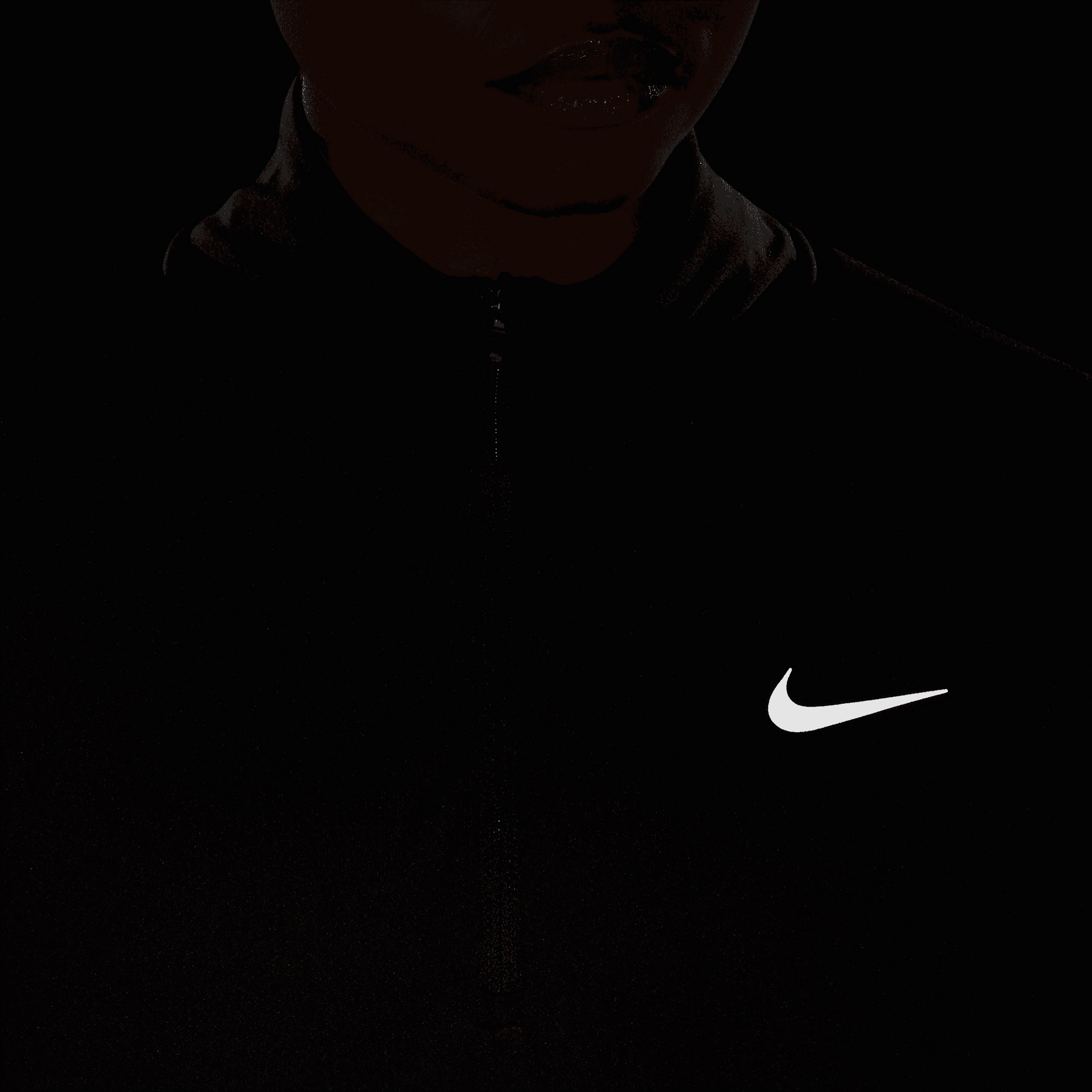 Nike Dri-FIT Pacer Half-Zip Kadın Siyah Sweatshirt