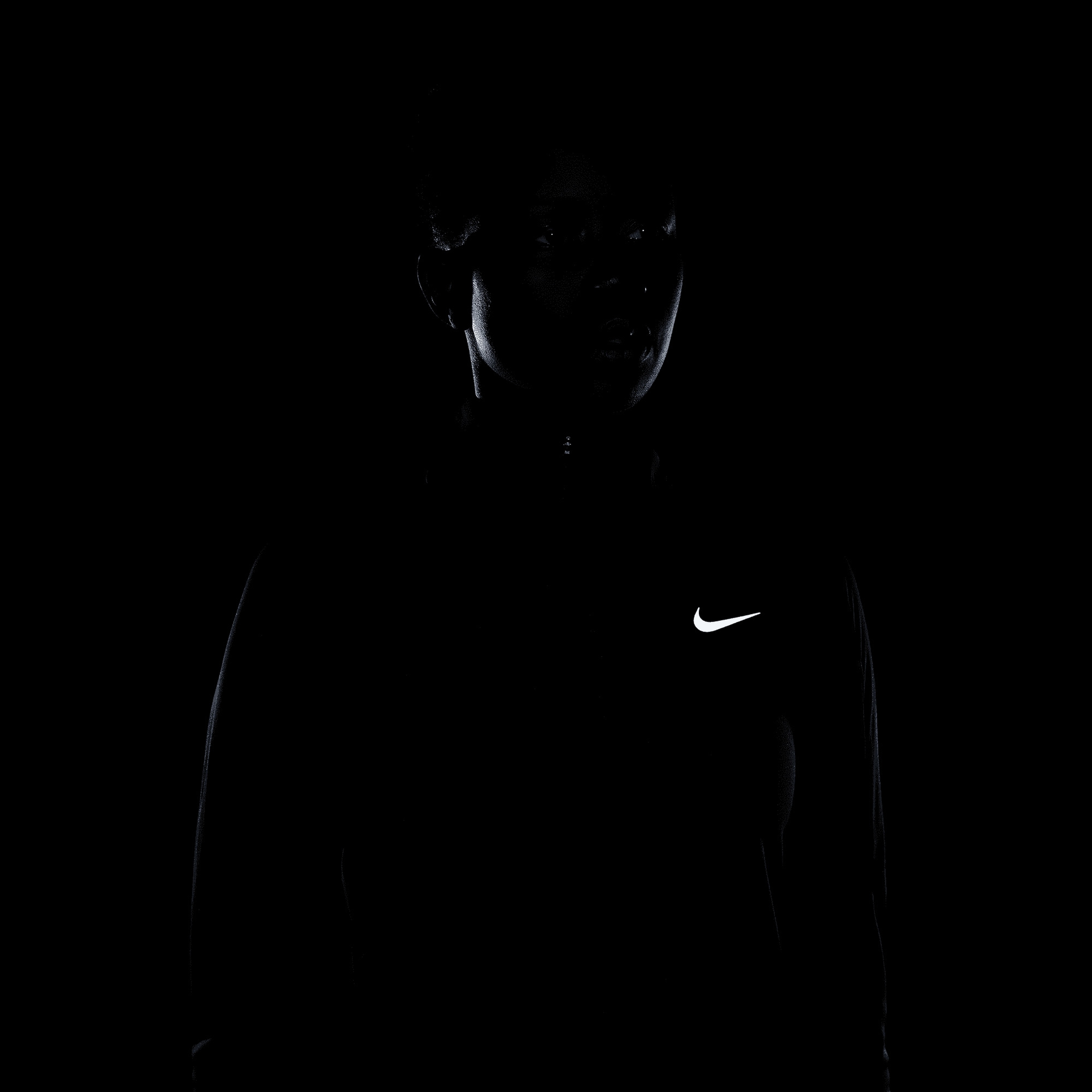 Nike Dri-FIT Pacer Half-Zip Kadın Siyah Sweatshirt