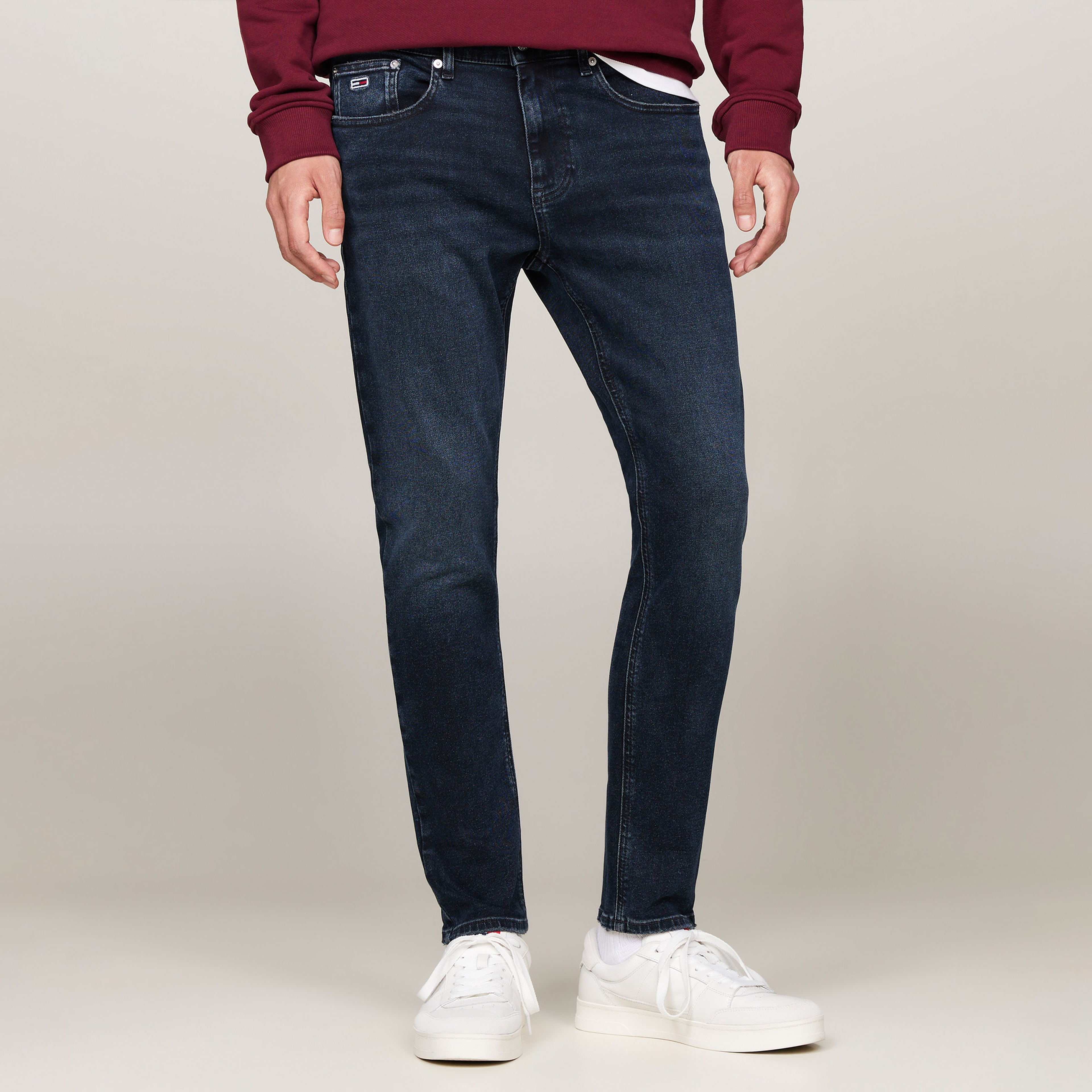 Tommy Jeans Erkek Mavi Jean