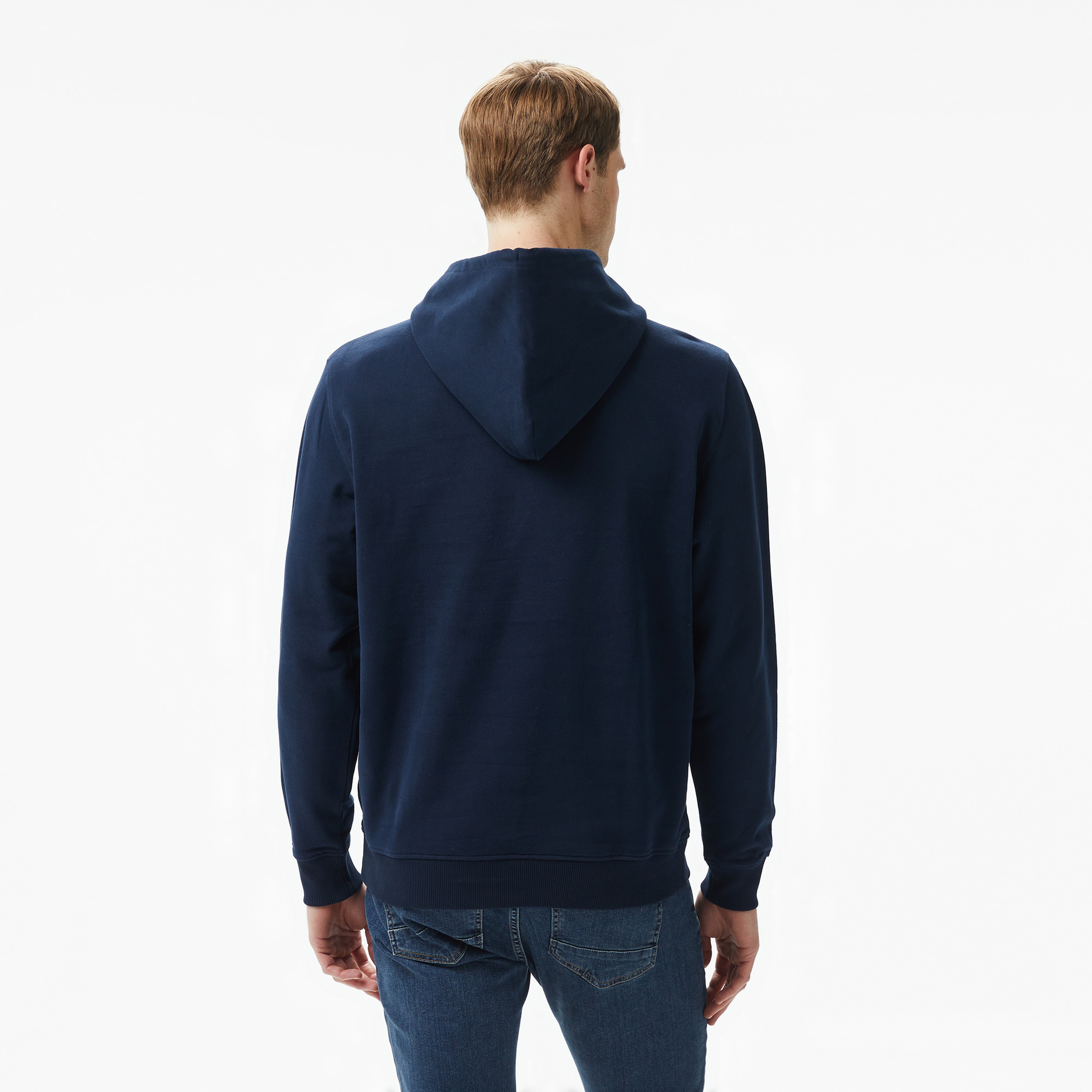 Tommy Jeans Erkek Mavi Sweatshirt