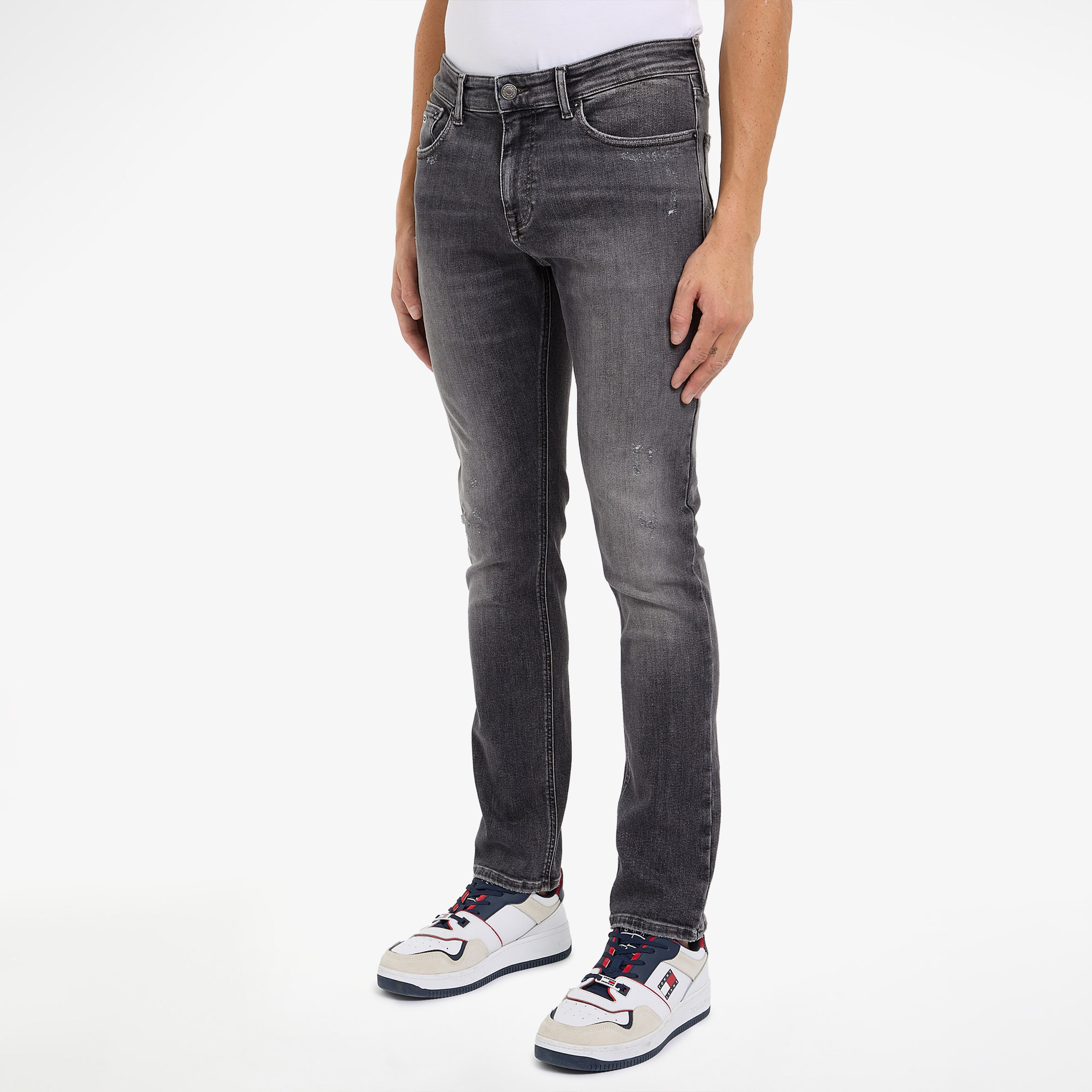 Tommy Jeans Erkek Siyah Jean