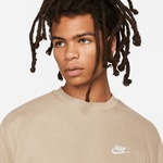 Nike Sportswear Club Crew Erkek Kahverengi Sweatshirt