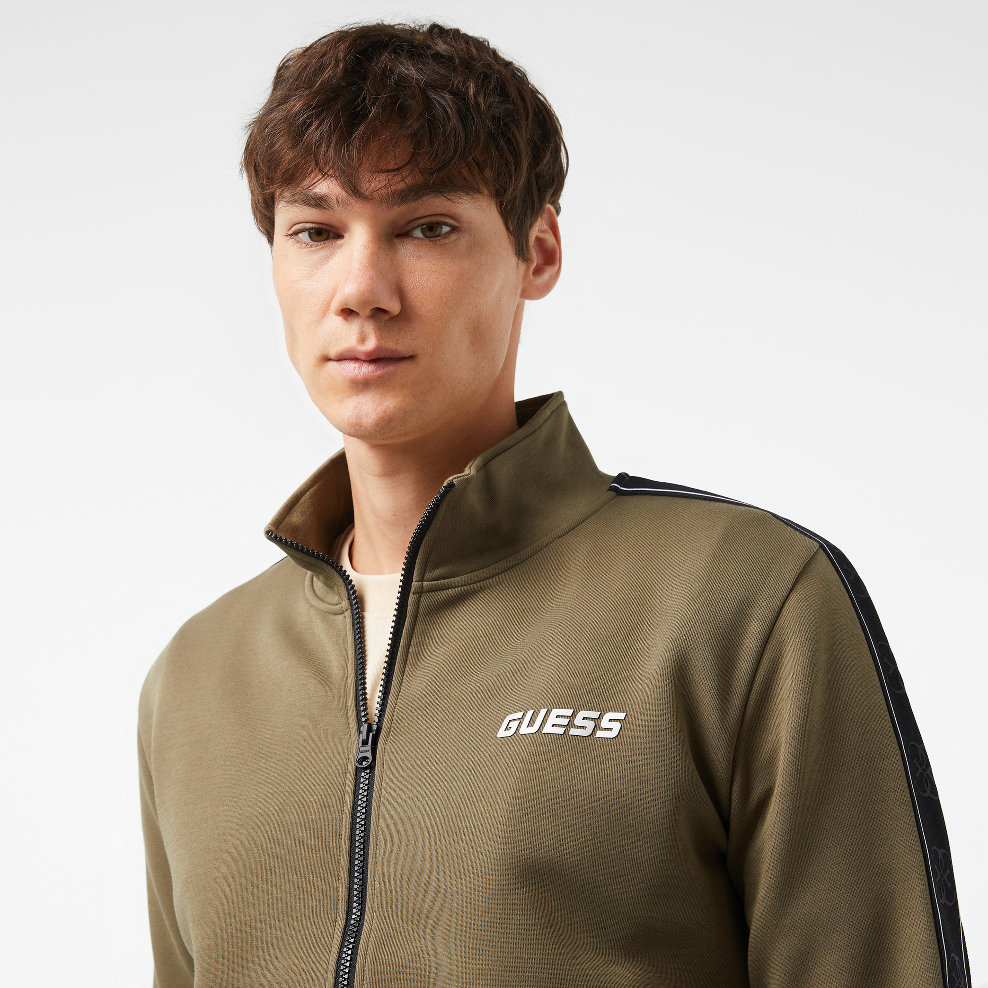 Guess Erkek Haki SweatshirtMZ2YQ10KB3P2| Occasion