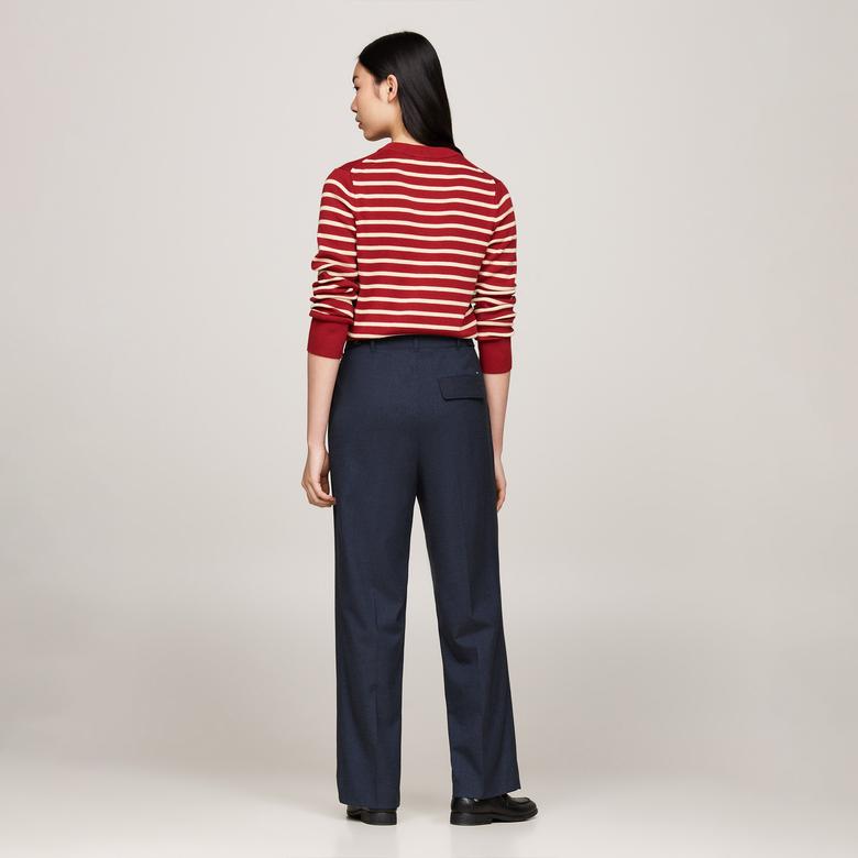 Tommy Hilfiger Kadın Mavi Pantolon