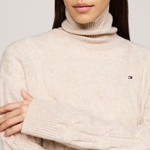 Tommy Hilfiger Kadın Bej Triko