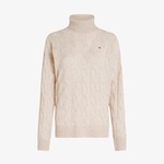 Tommy Hilfiger Kadın Bej Triko