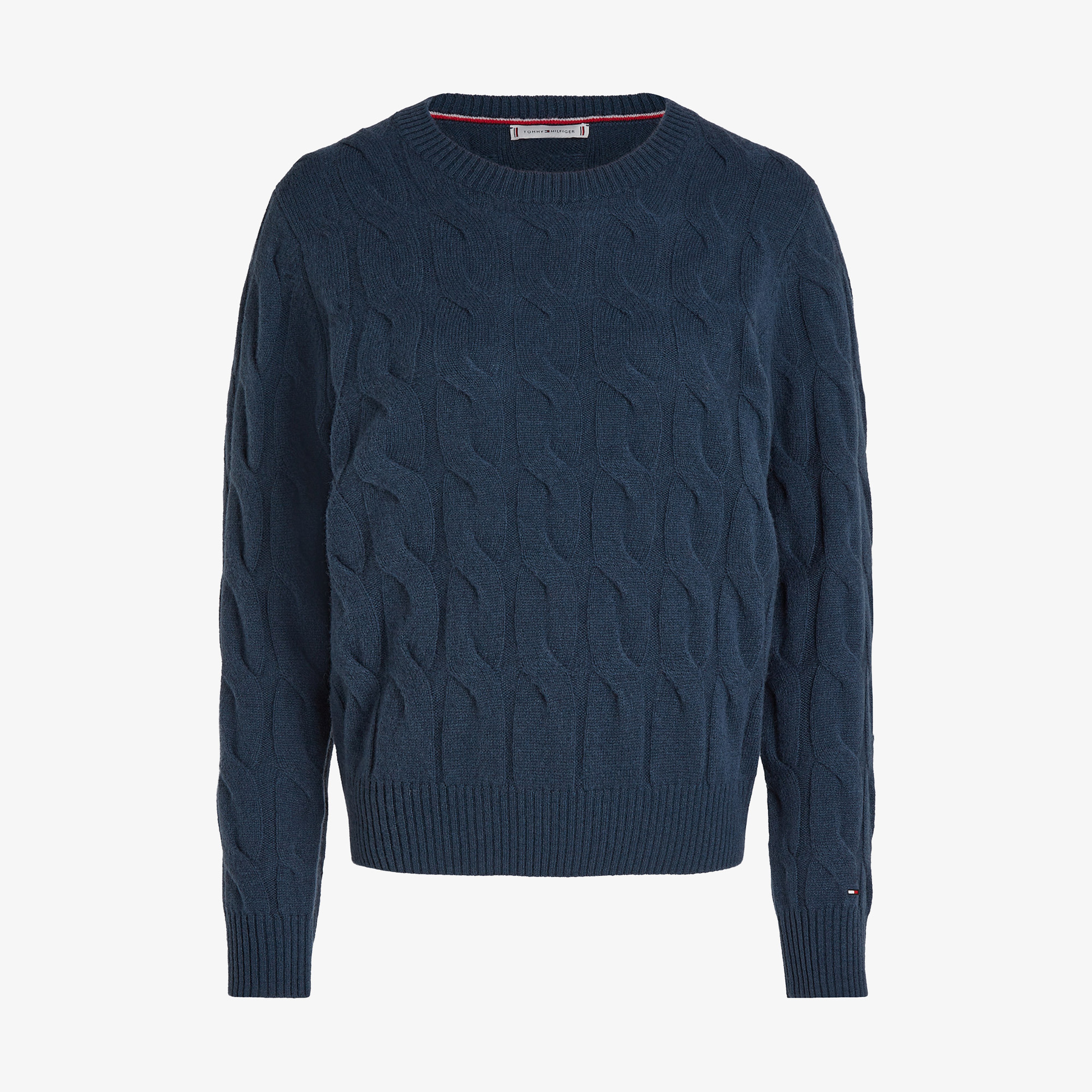 Tommy Hilfiger Kadın Gri Triko