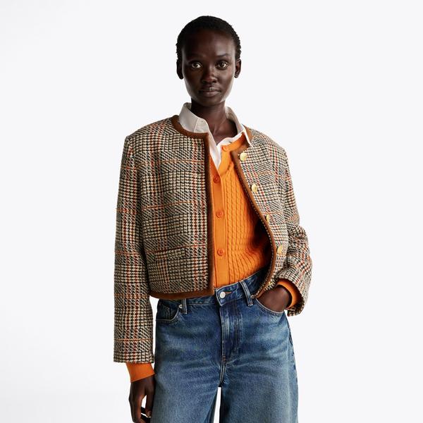 Tommy Hilfiger Kadın Kahverengi Ceket