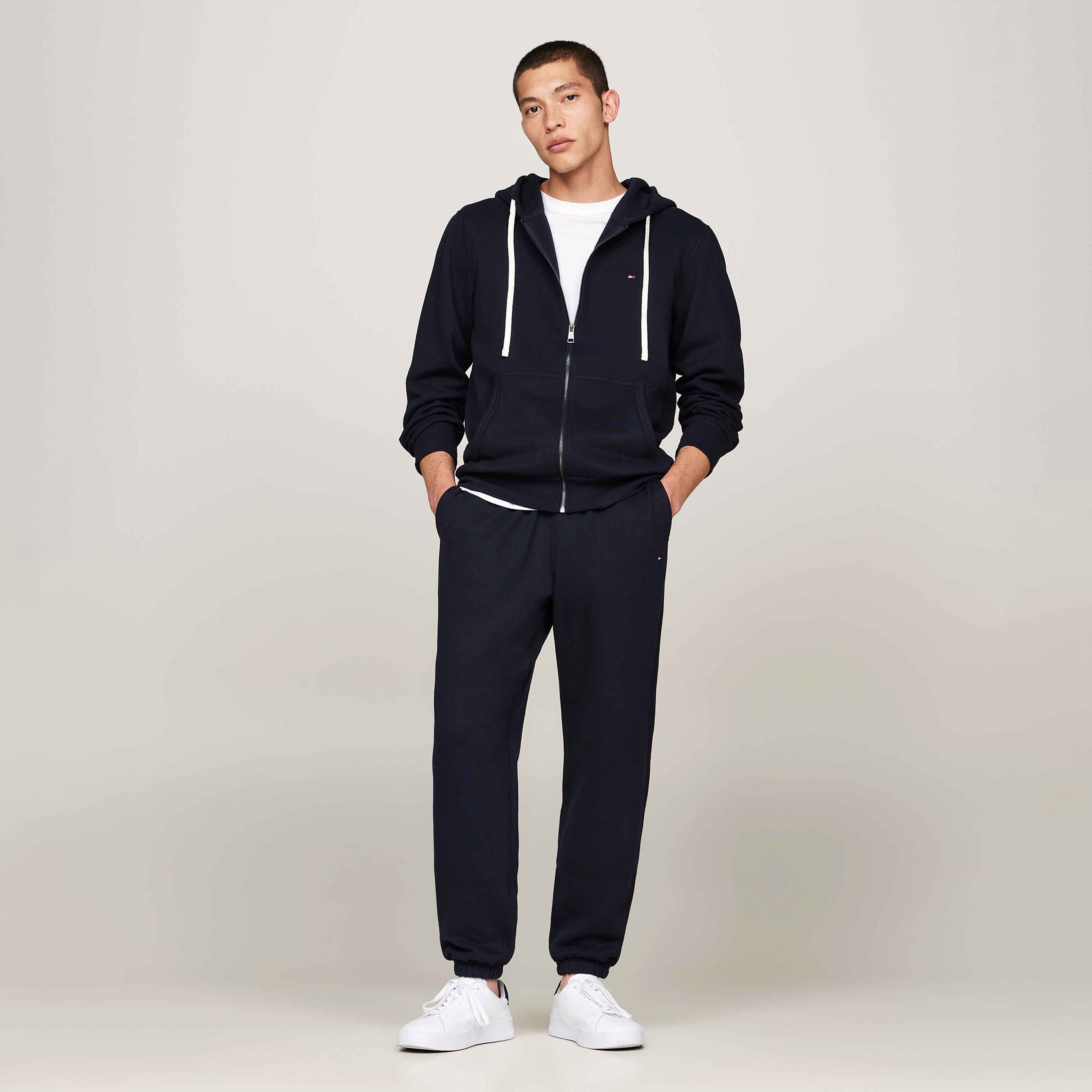 Tommy Hilfiger Erkek Mavi Sweatshirt