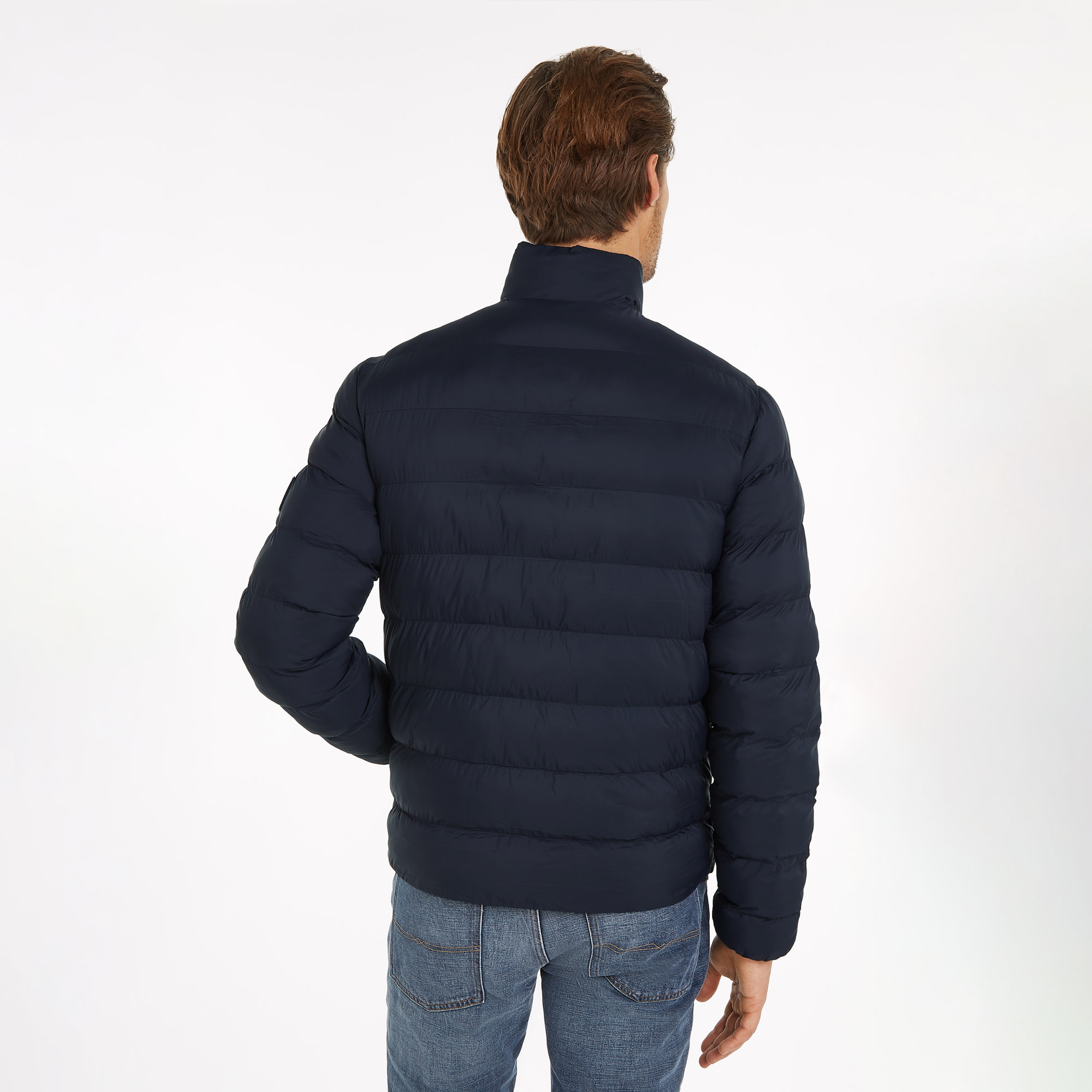 Tommy Hilfiger Erkek Mavi Mont