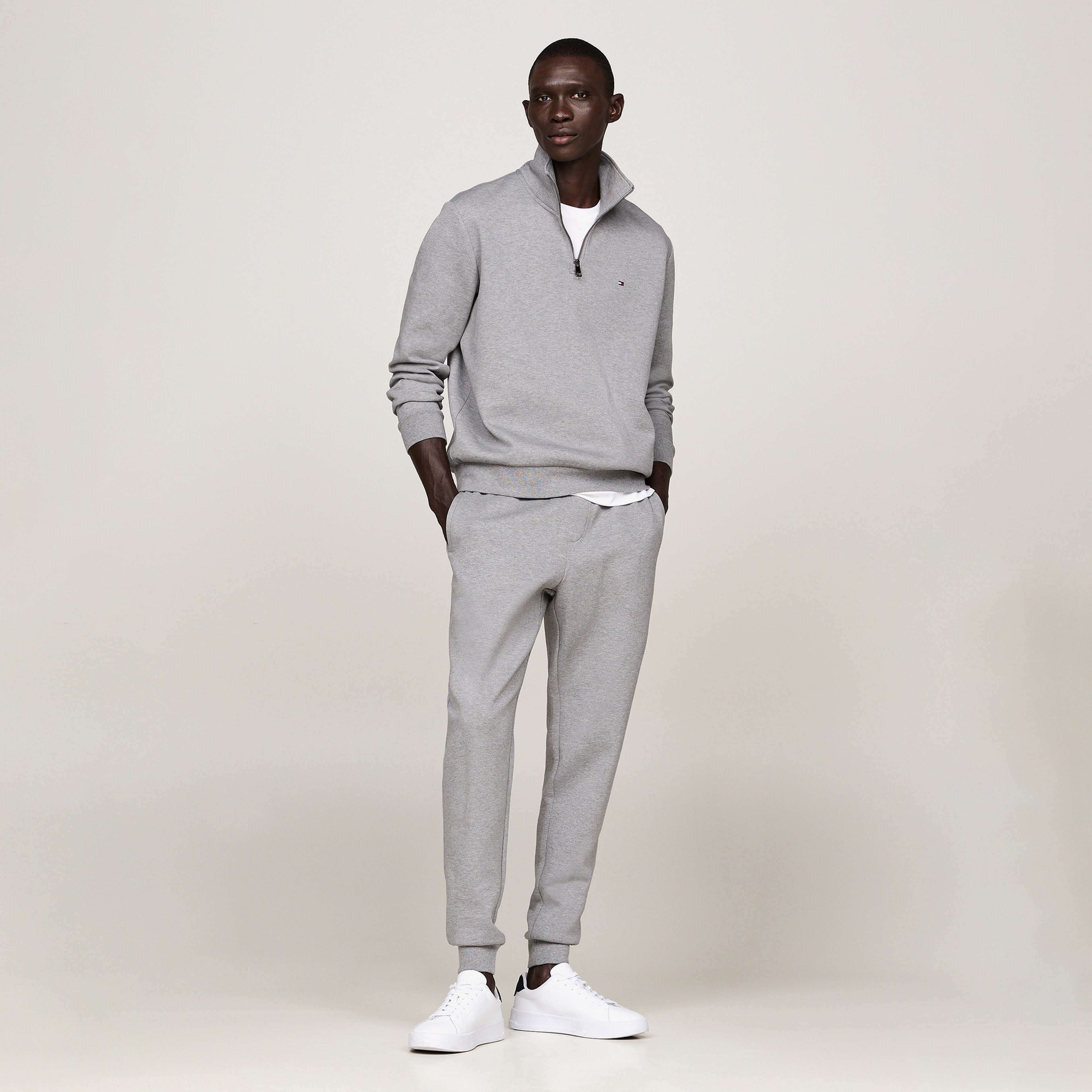 Tommy Hilfiger Erkek Gri Eşofman Altı