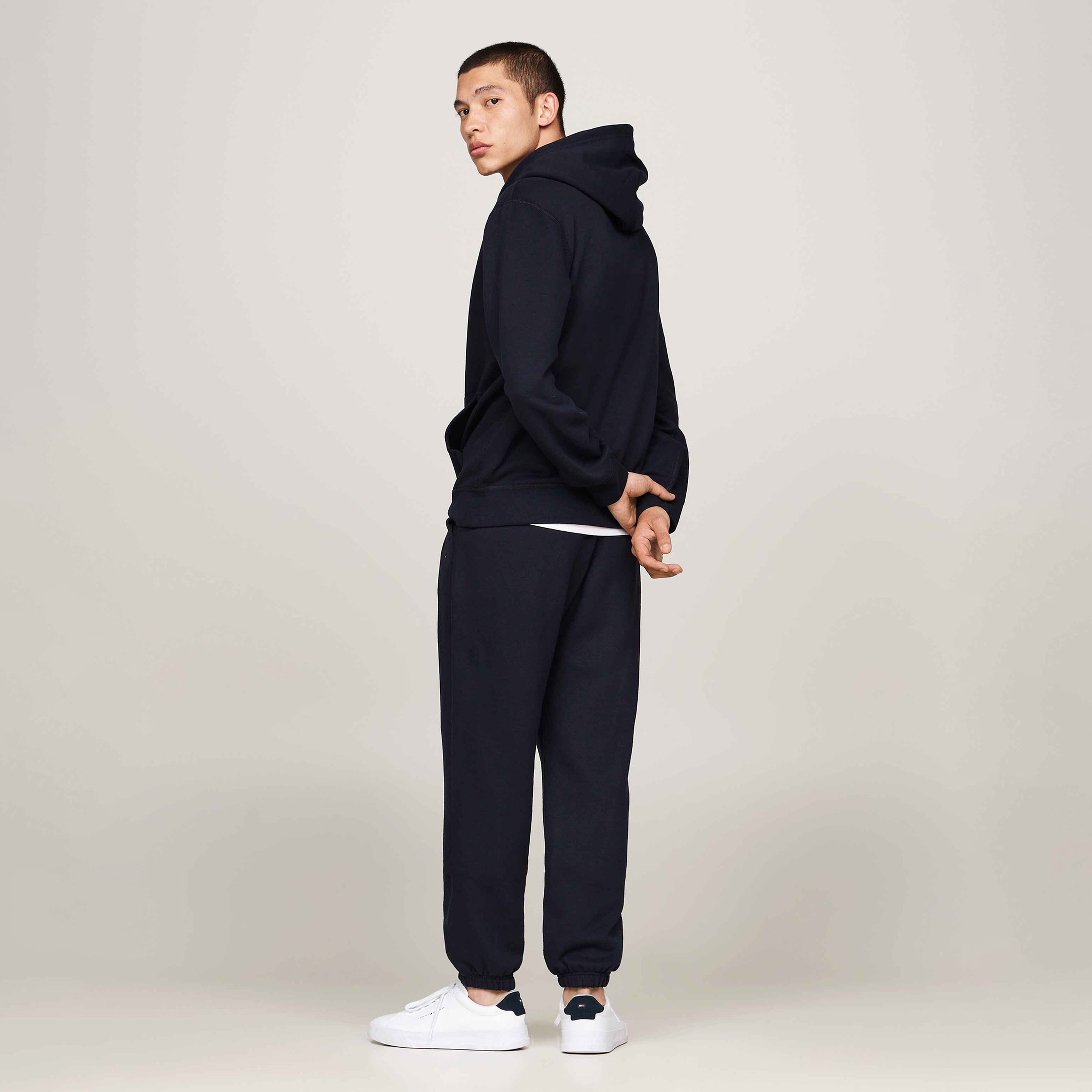 Tommy Hilfiger Erkek Mavi Sweatshirt