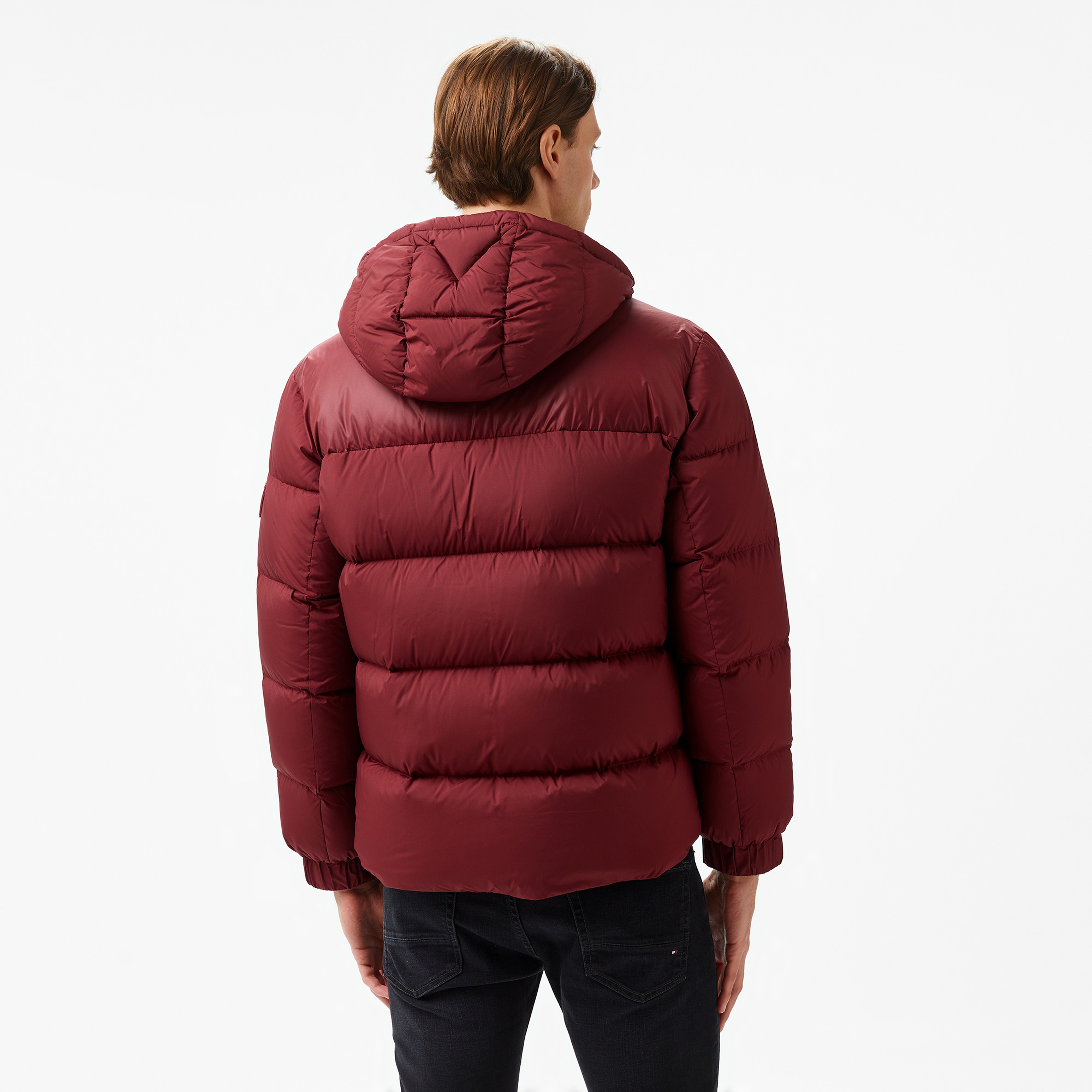 Tommy Hilfiger Erkek Mor Mont