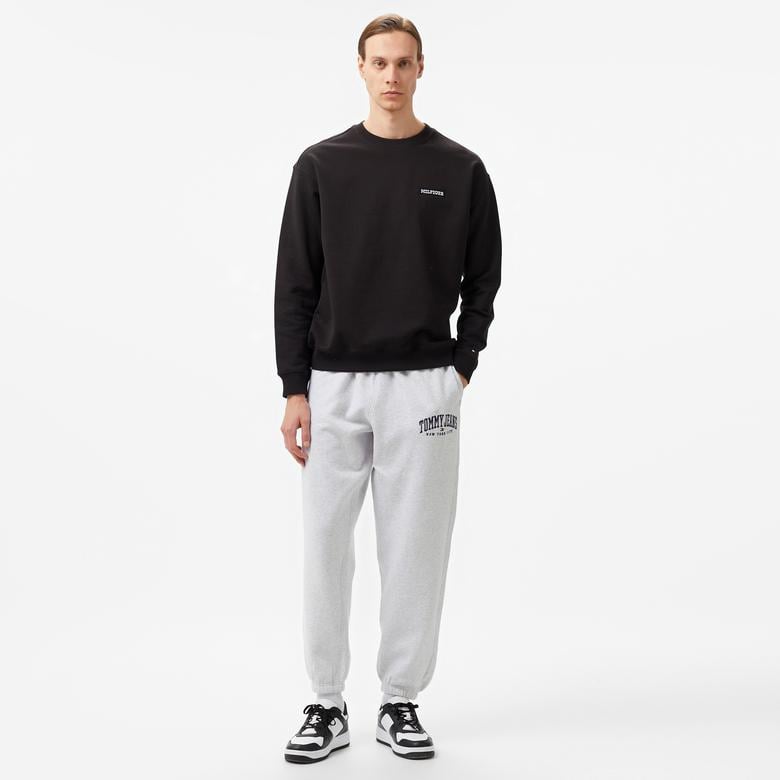 Tommy Hilfiger Erkek Siyah Sweatshirt
