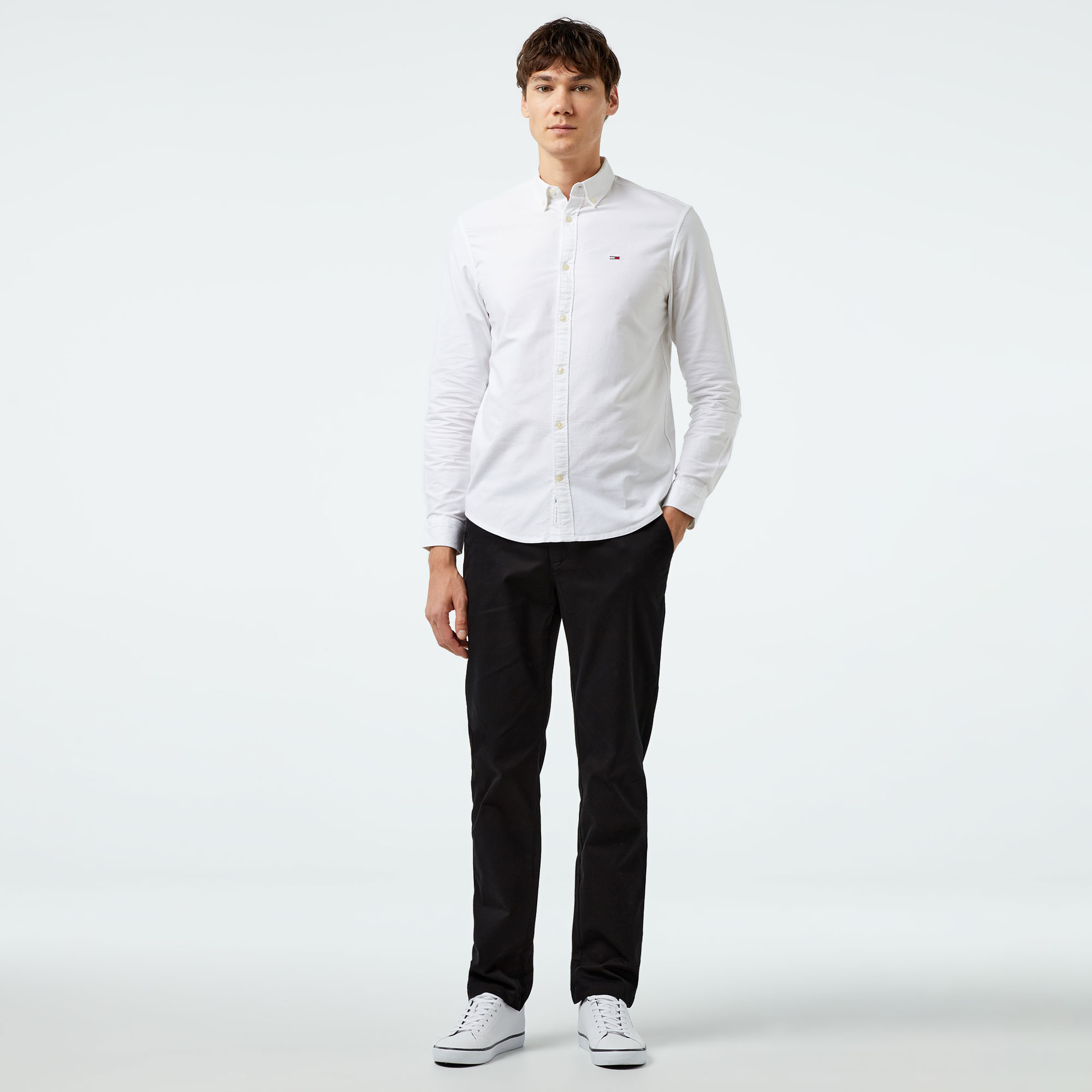 Tommy Hilfiger Erkek Siyah Pantolon