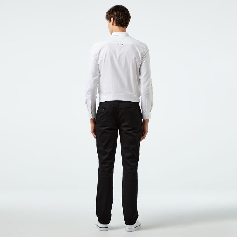 Tommy Hilfiger Chino Denton 1985 Pima Erkek Siyah Chino Pantolon