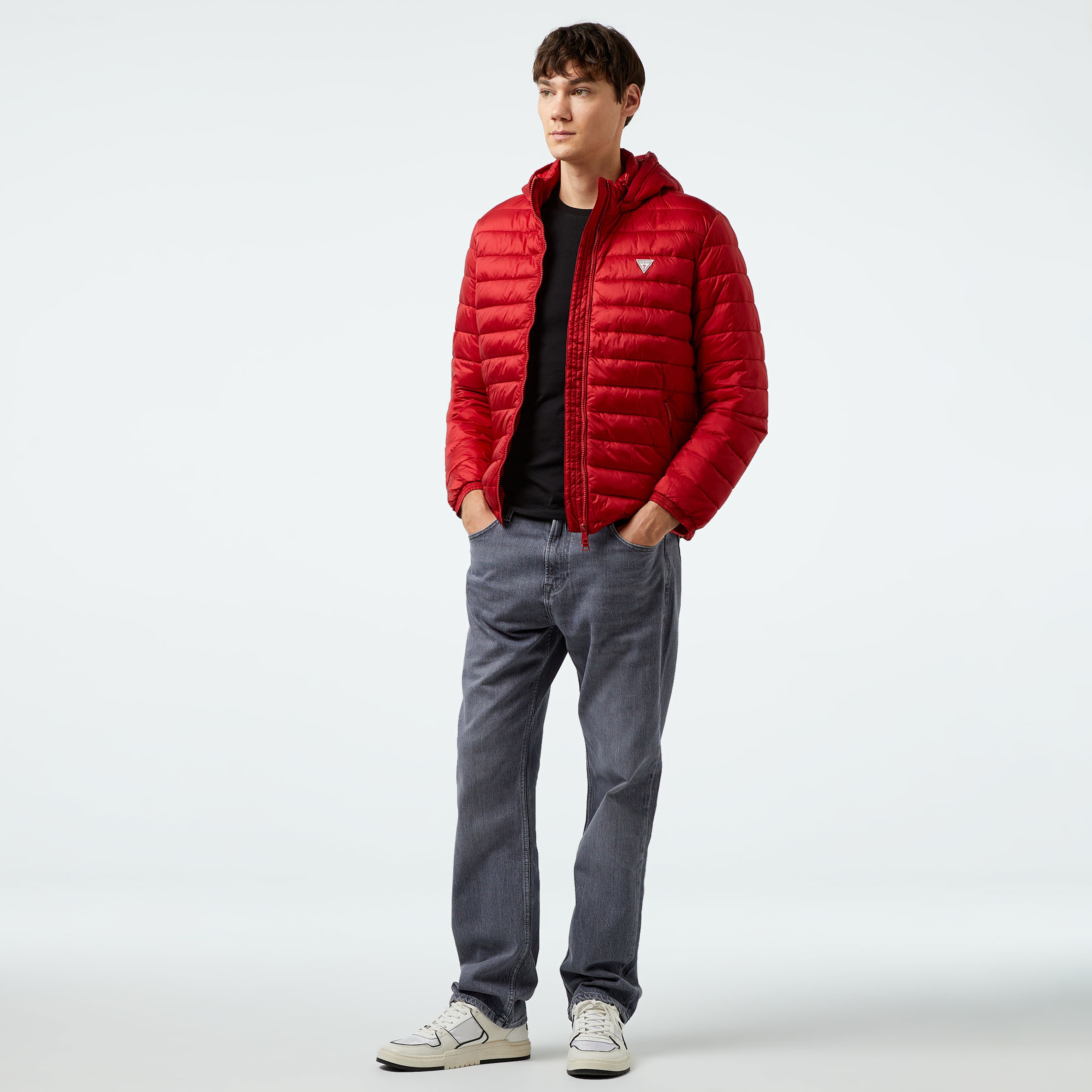 Guess Erkek Kırmızı Mont