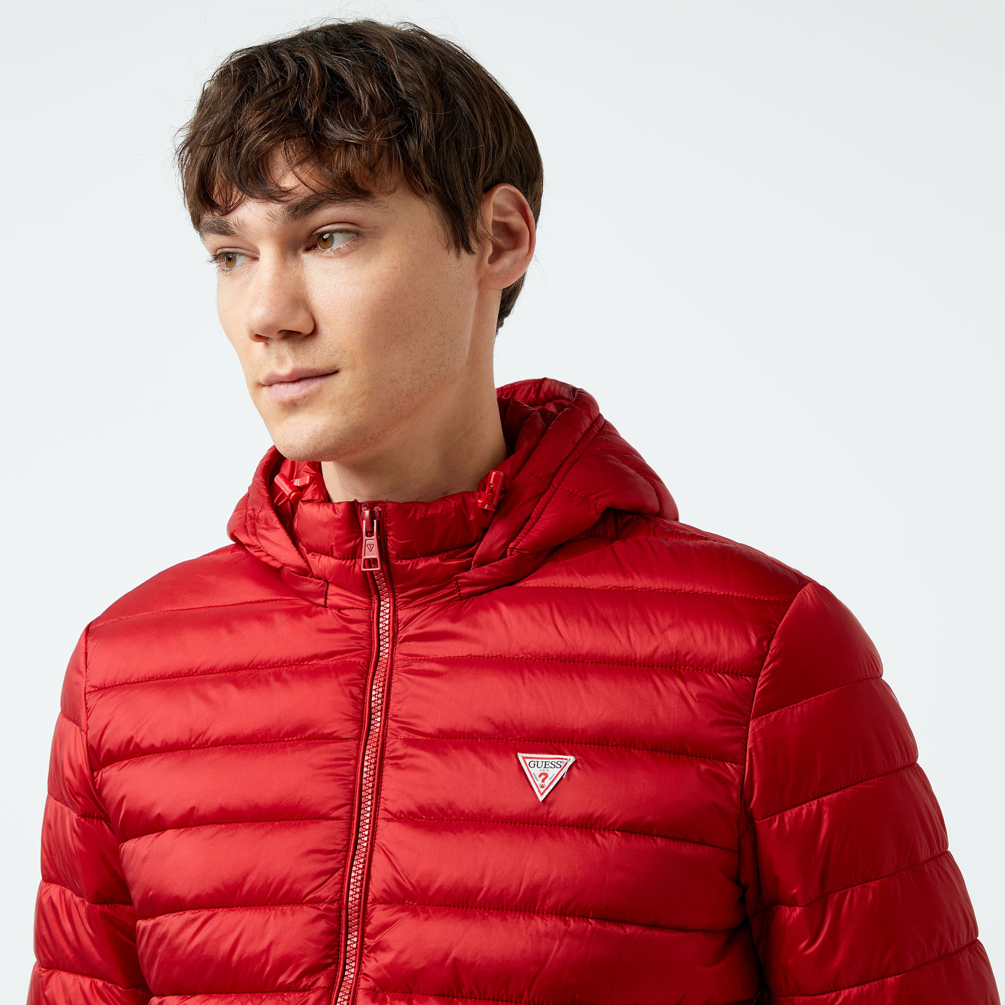 Guess Erkek Kırmızı Mont