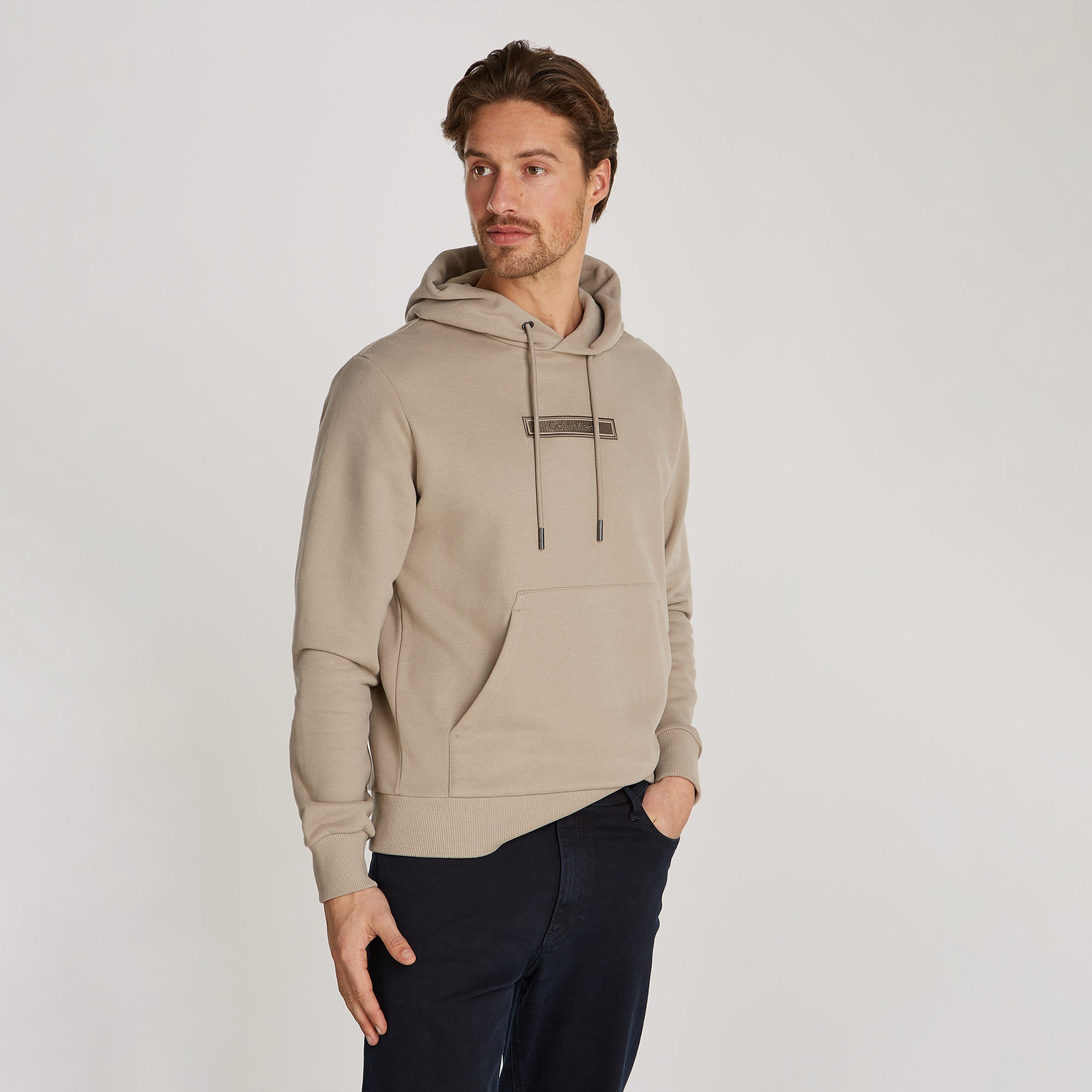 Calvin Klein Erkek Gri Sweatshirt