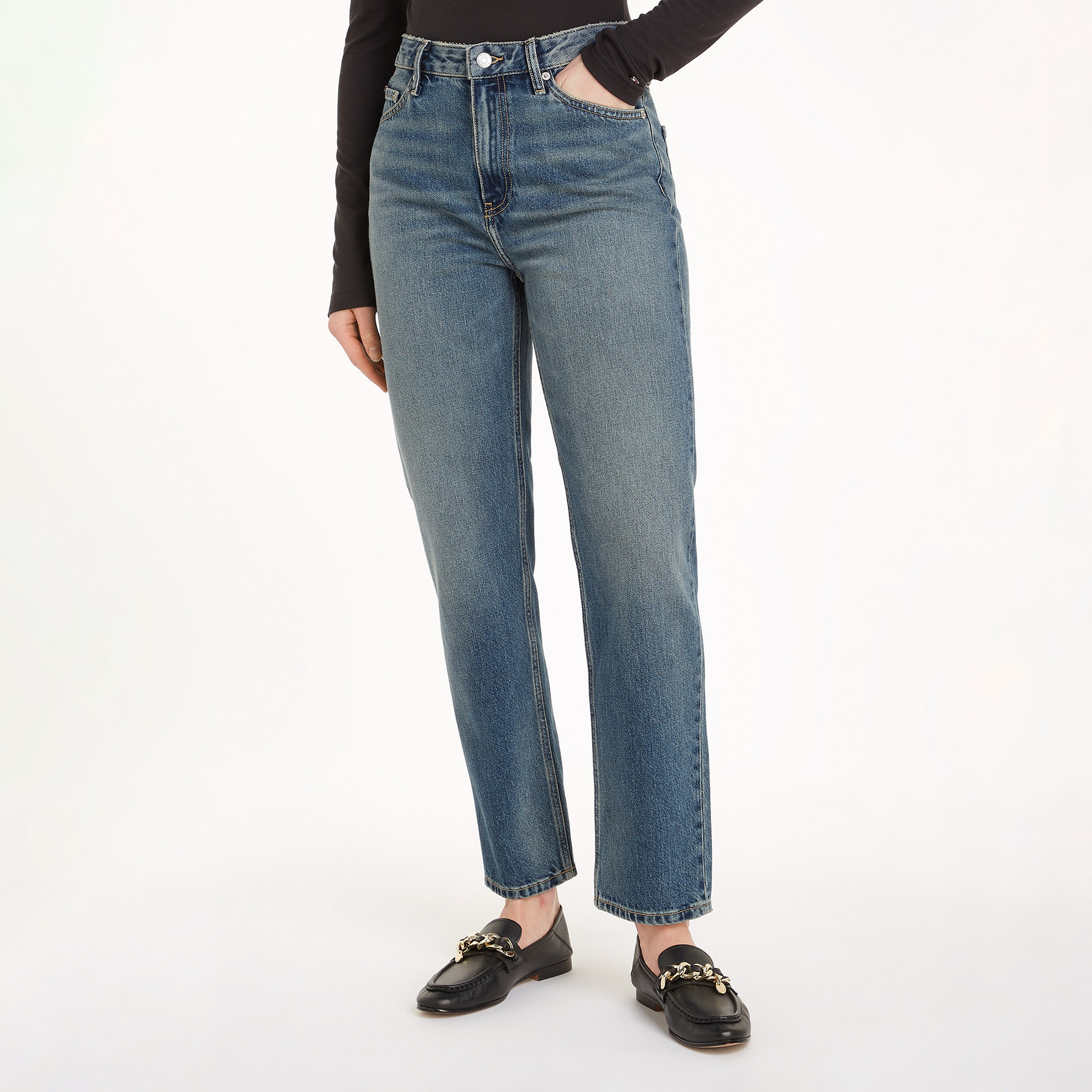 Tommy Hilfiger Kadın Mavi Jean